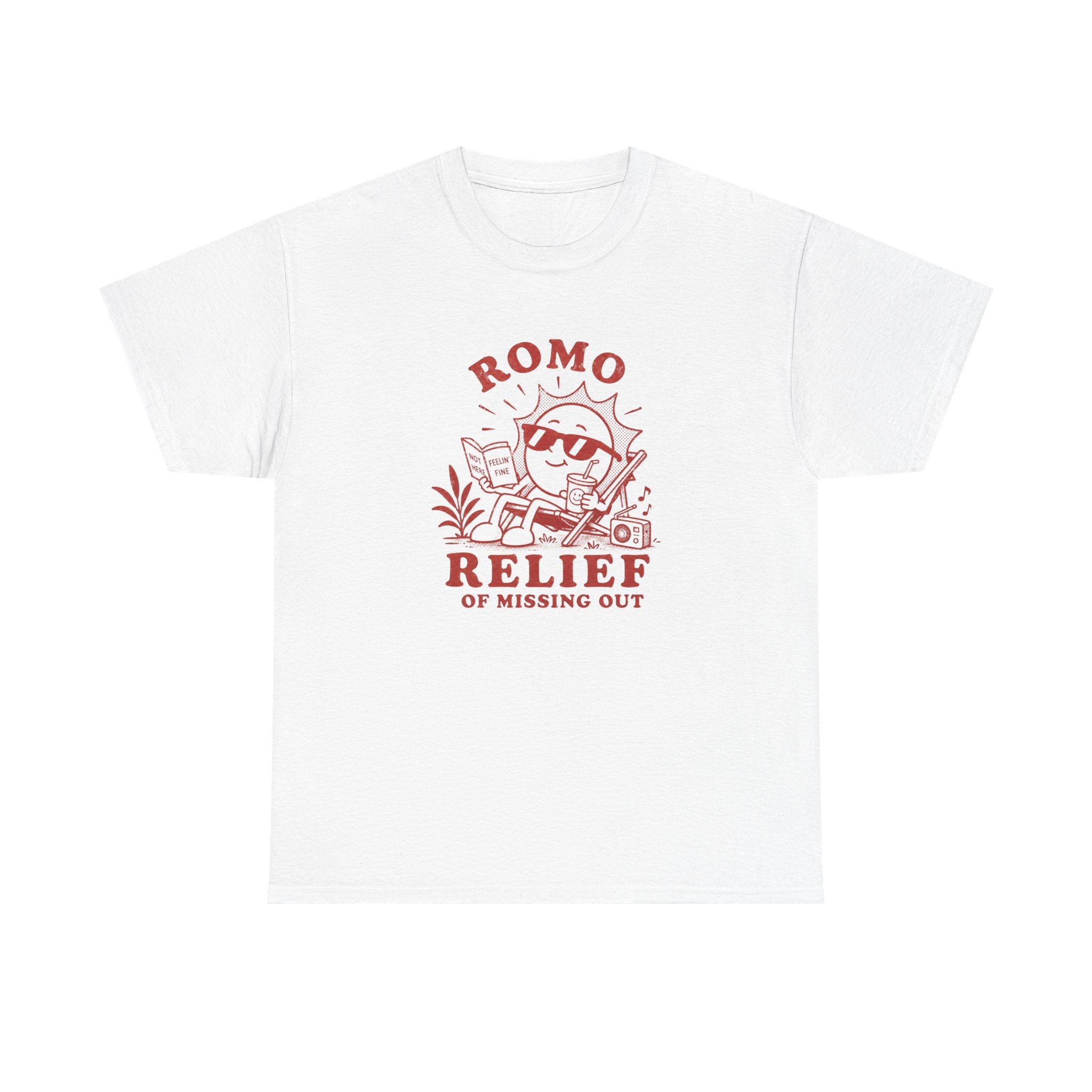 ROMO 'Relief of Missing Out' T-Shirt — Cotton Graphic Tee