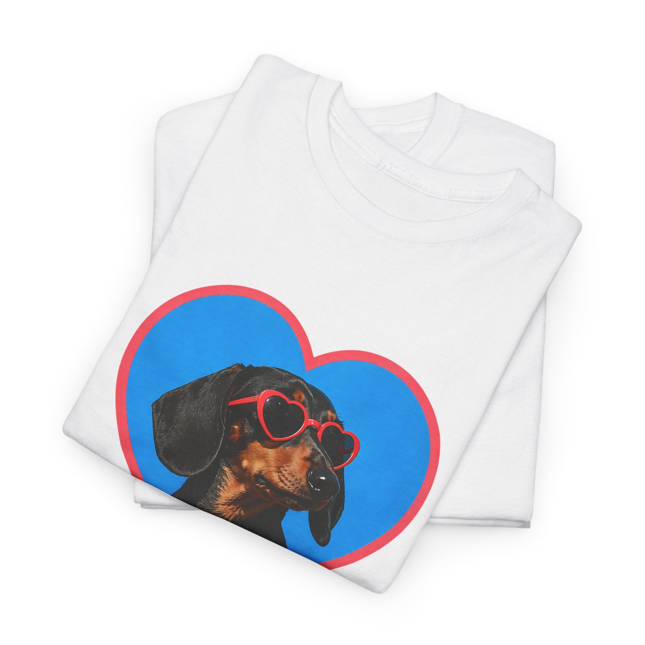 Summer Dog Love Dachshund Cotton T-Shirt