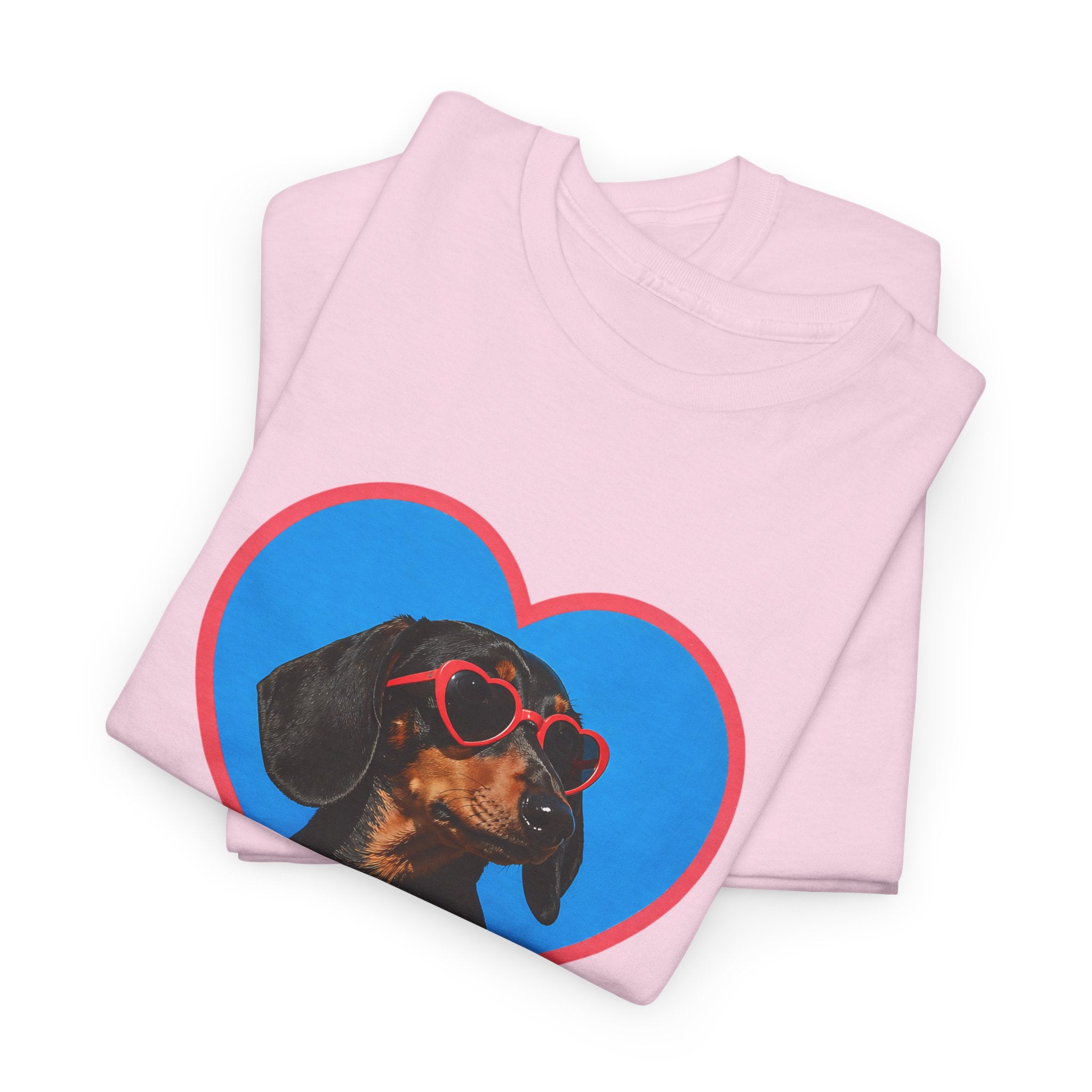 Summer Dog Love Dachshund Cotton T-Shirt