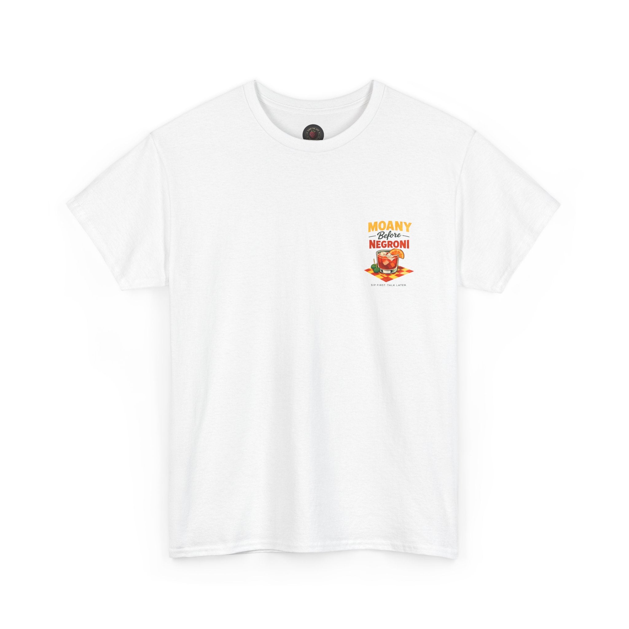 Moany Before Negroni Tee,White