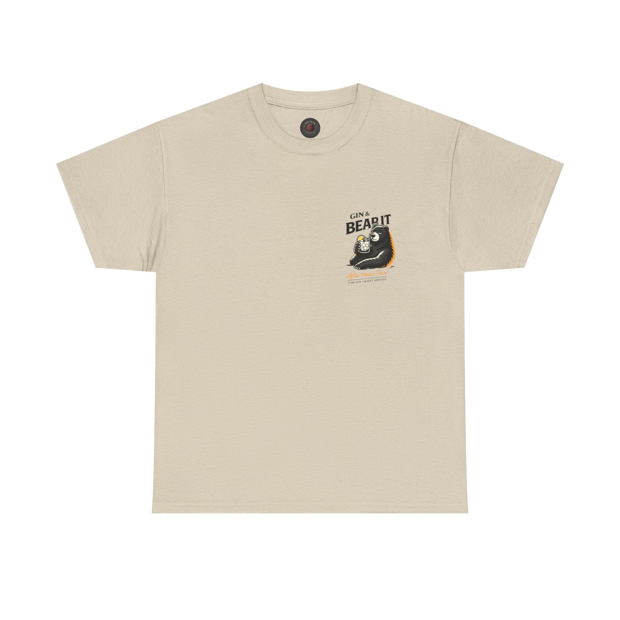 Gin & Bear Graphic T-Shirt, Sand