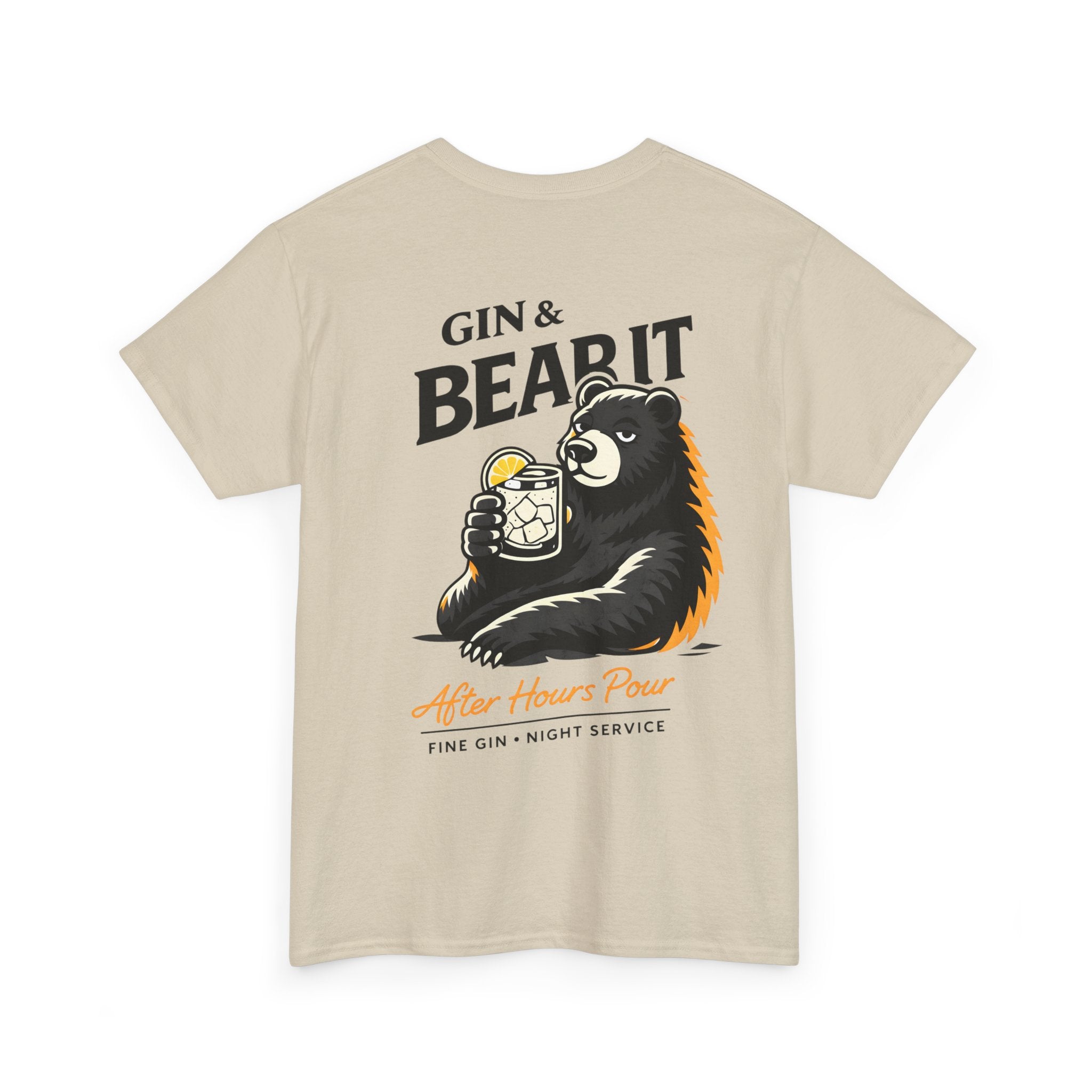 Gin & Bear Graphic T-Shirt, Sand