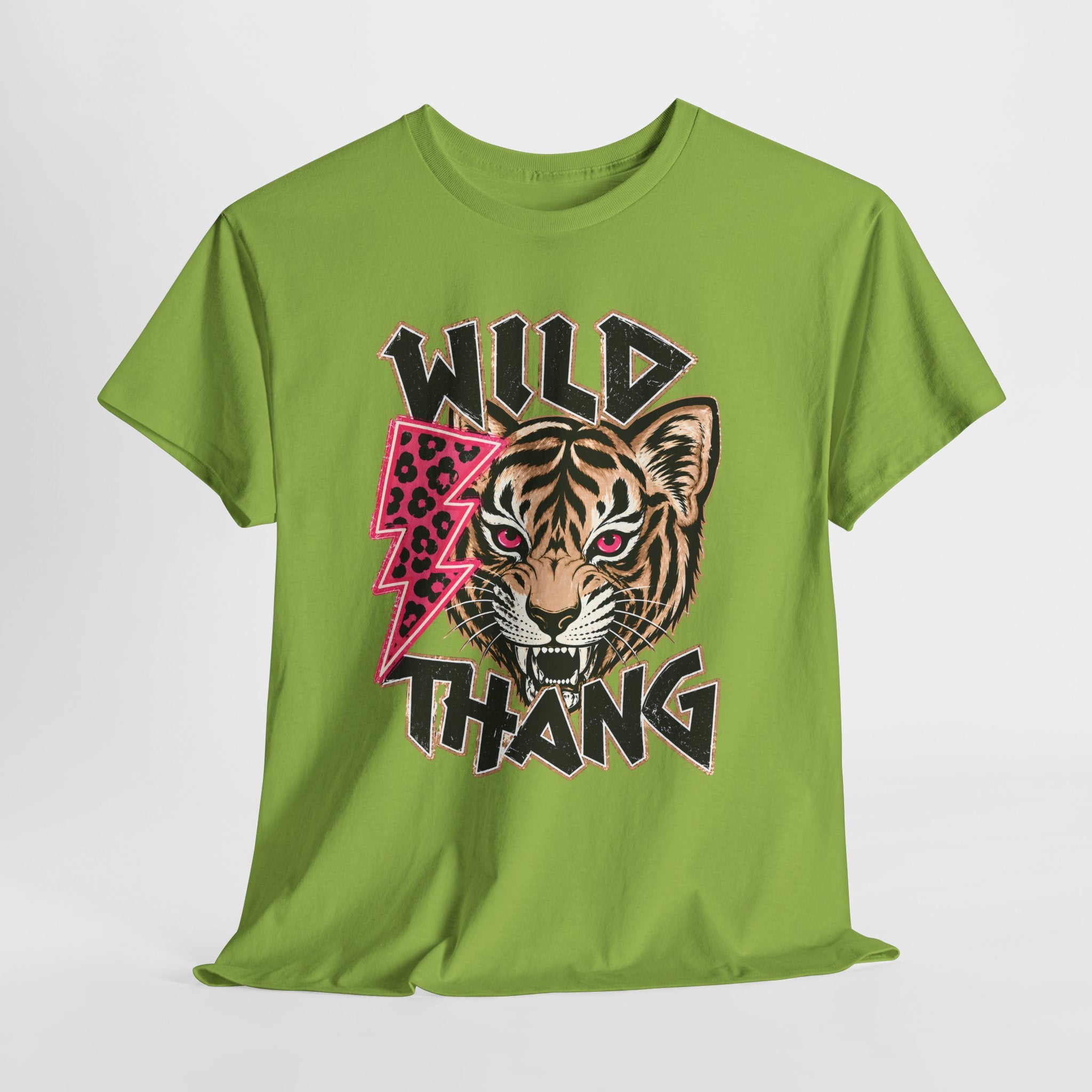 WILD THANG Graphic Tee — Bold Retro Text T-Shirt for Adventure Lovers