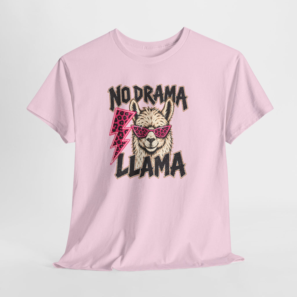 No Drama Graphic Tee — "No Drama" Casual Cotton T-Shirt