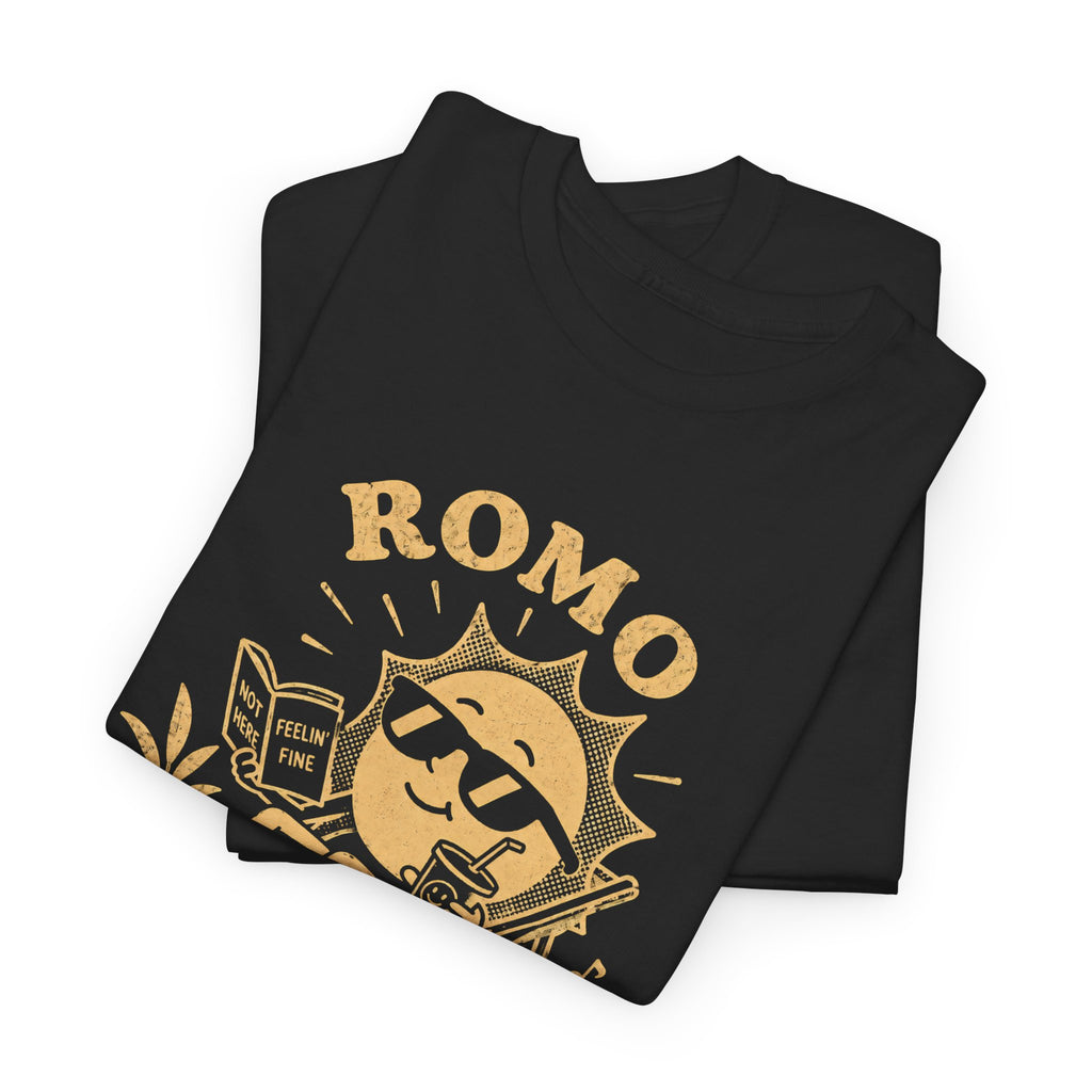 ROMO 'Relief of Missing Out' T-Shirt — Cotton Graphic Tee