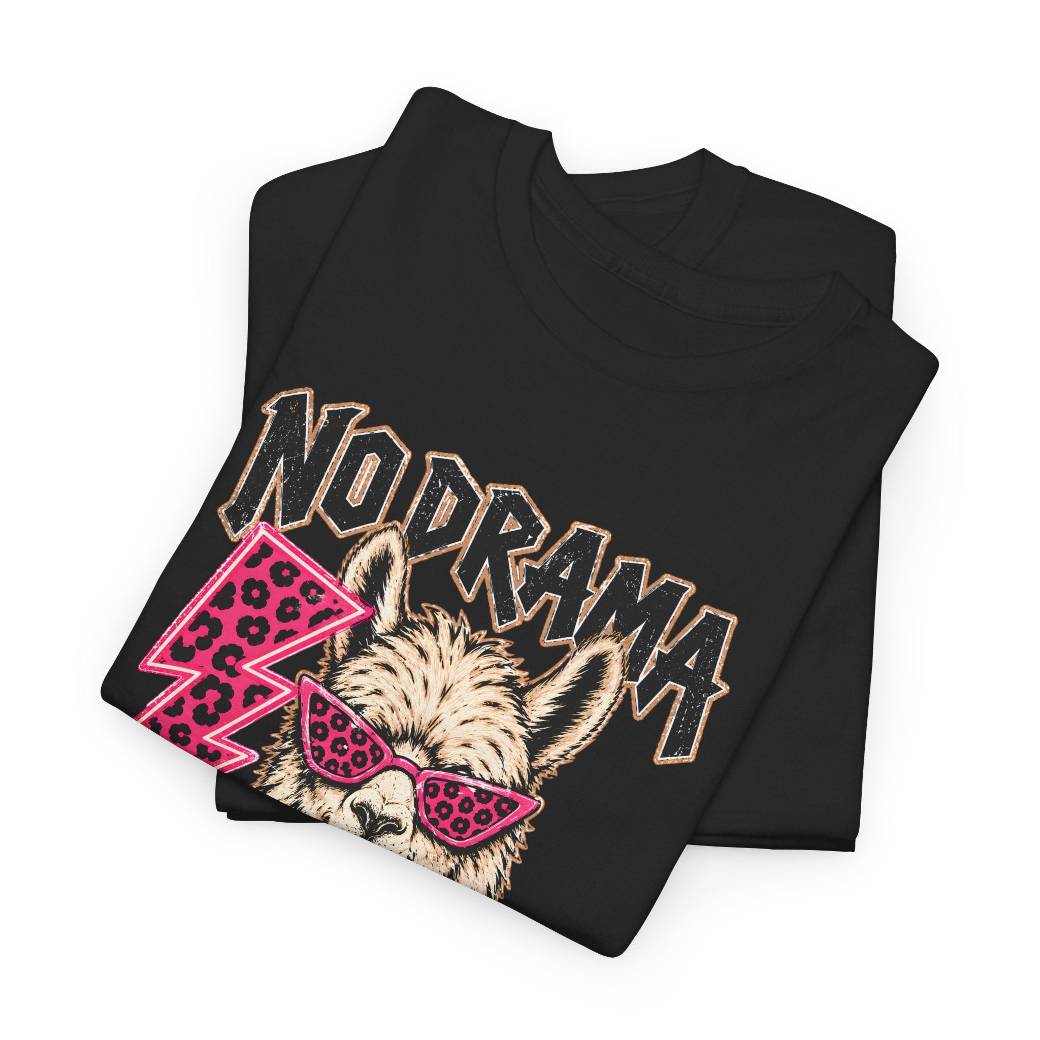 No Drama Graphic Tee — "No Drama" Casual Cotton T-Shirt