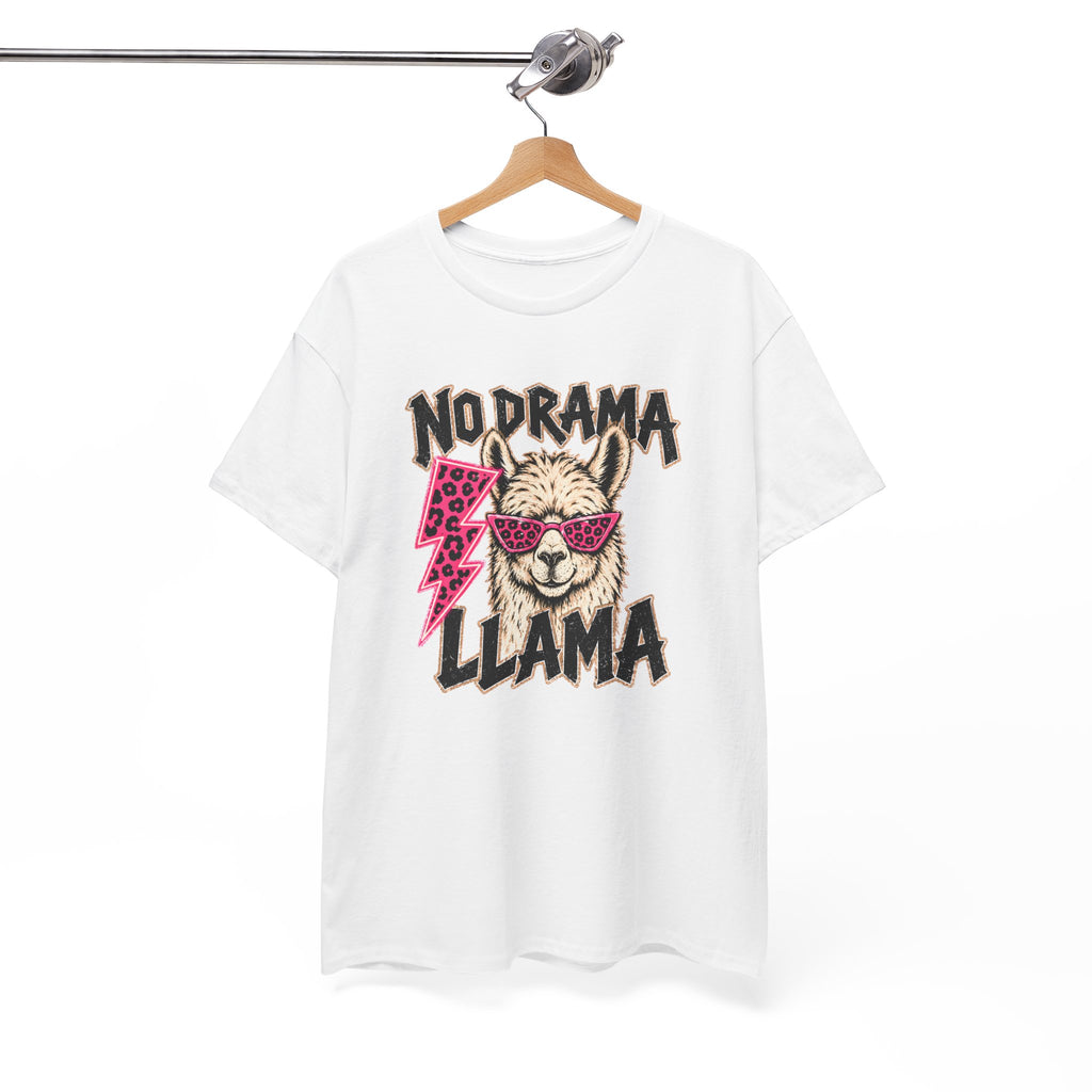 No Drama Graphic Tee — "No Drama" Casual Cotton T-Shirt