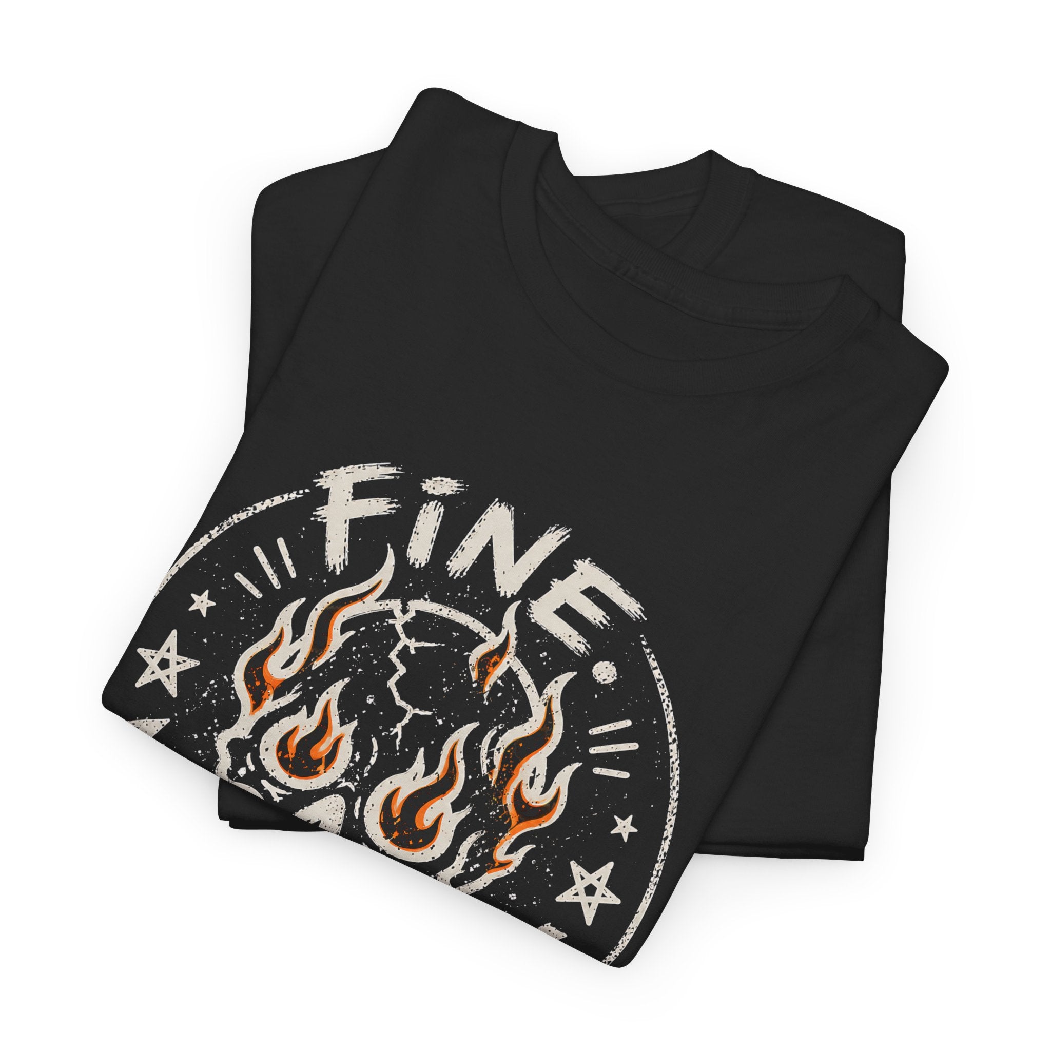 Fine. Really. Skull T-Shirt — Summer Skull Graphic Tee