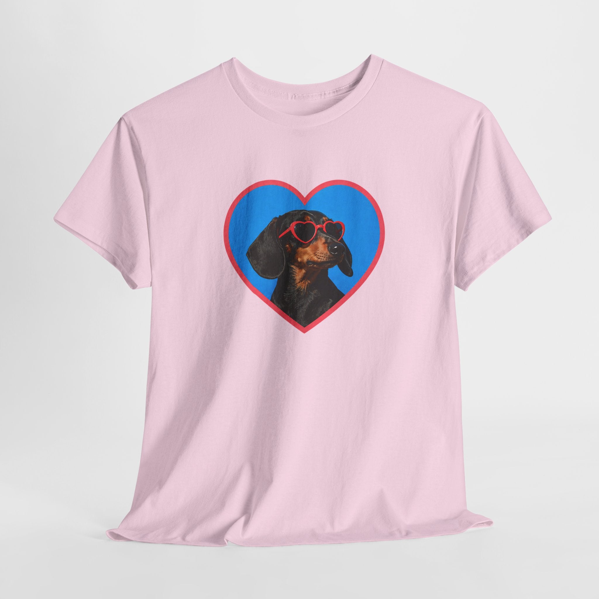 Summer Dog Love Dachshund Cotton T-Shirt