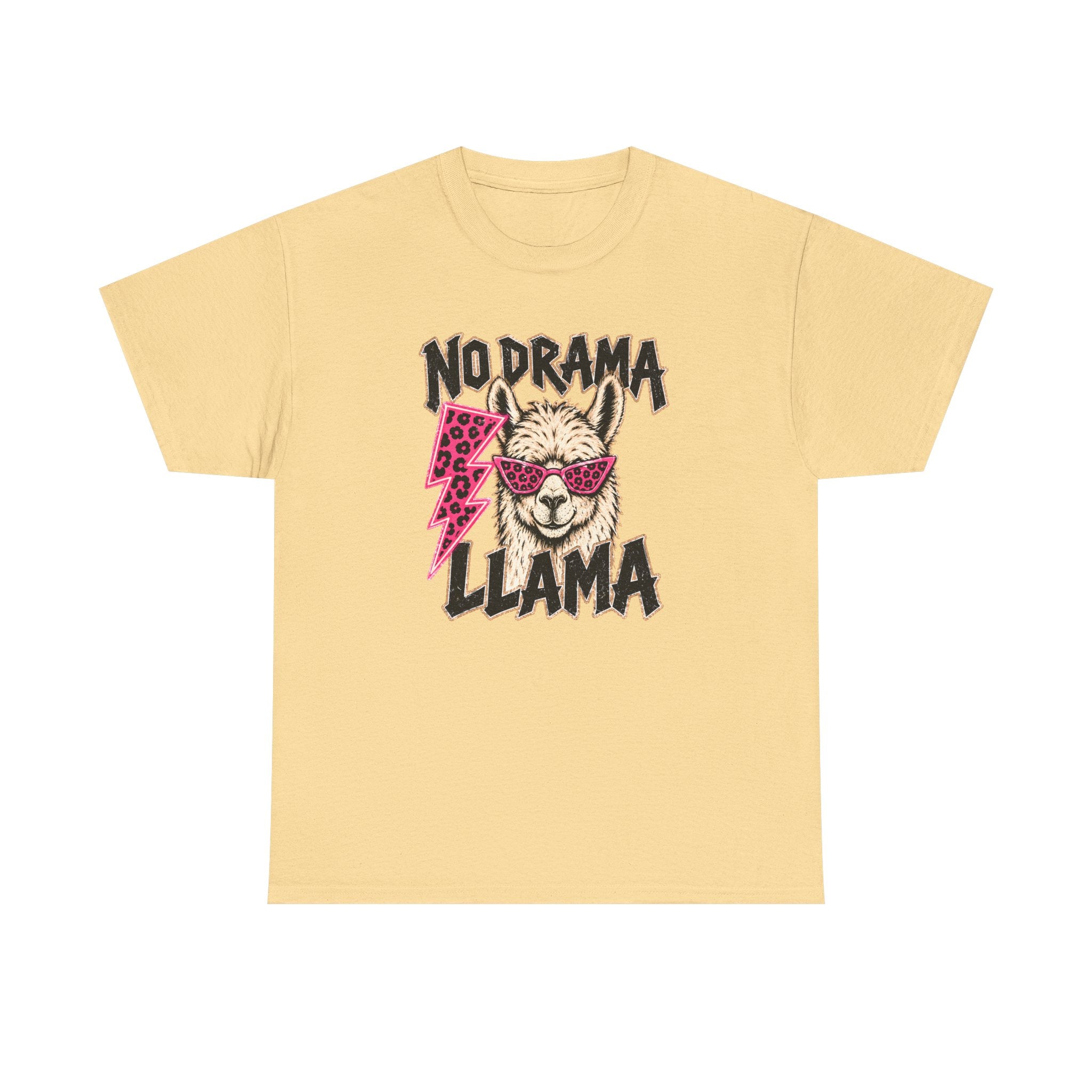 No Drama Graphic Tee — "No Drama" Casual Cotton T-Shirt