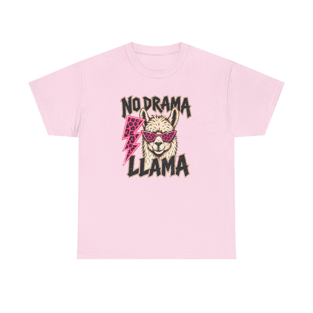 No Drama Graphic Tee — "No Drama" Casual Cotton T-Shirt