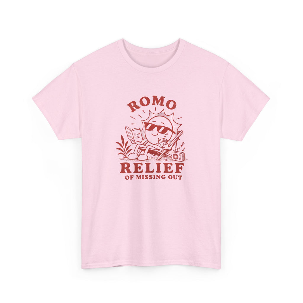 ROMO 'Relief of Missing Out' T-Shirt — Cotton Graphic Tee
