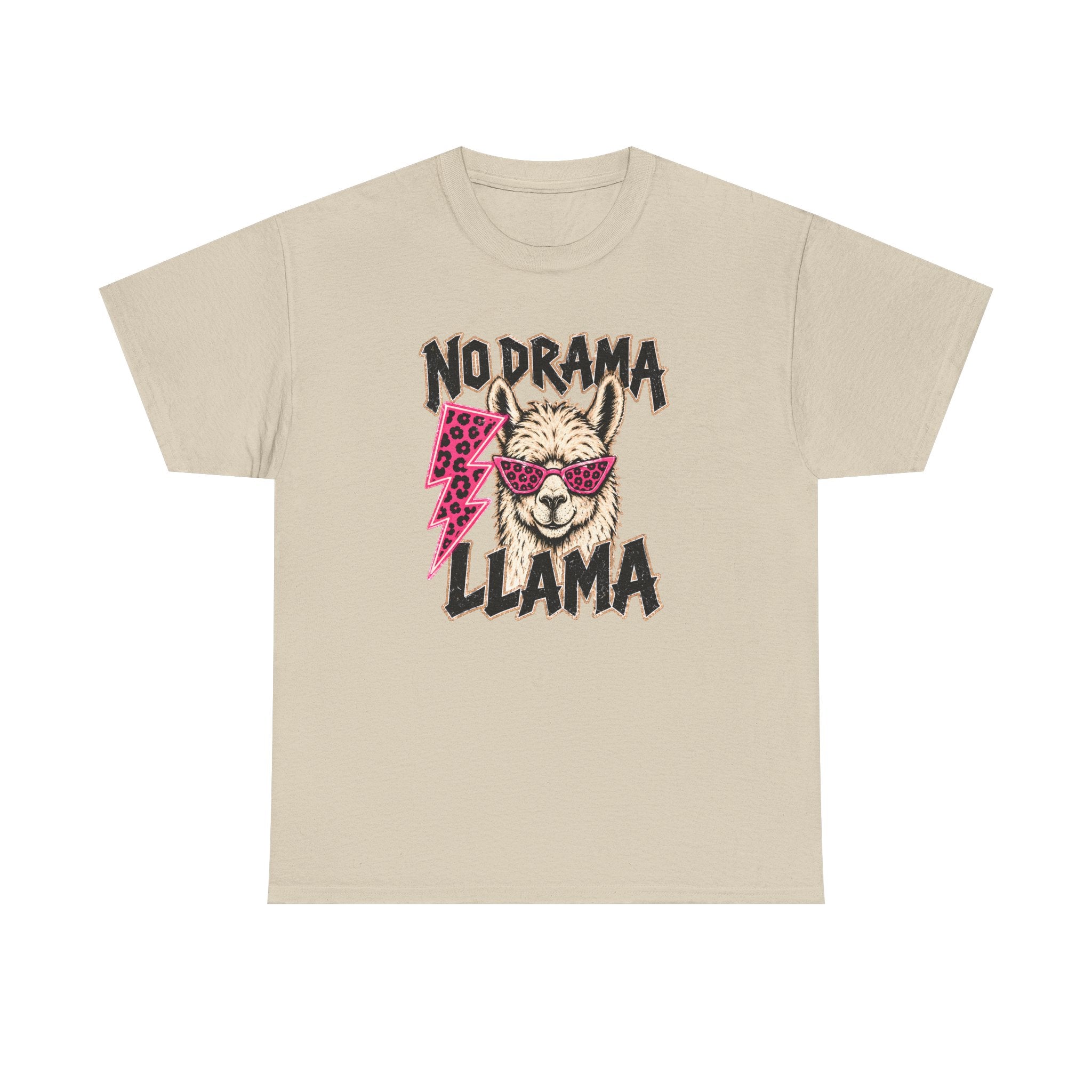 No Drama Graphic Tee — "No Drama" Casual Cotton T-Shirt