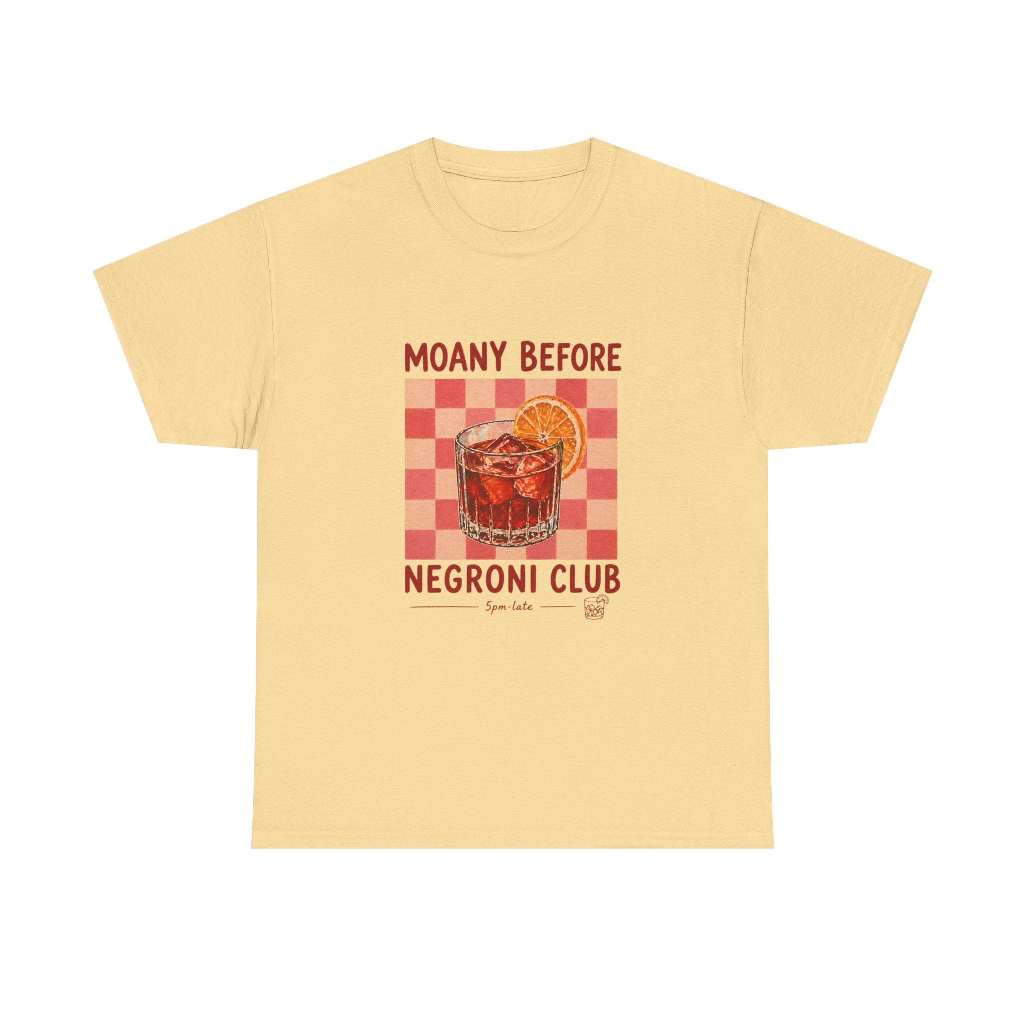 Moany Before Negroni Club T-Shirt