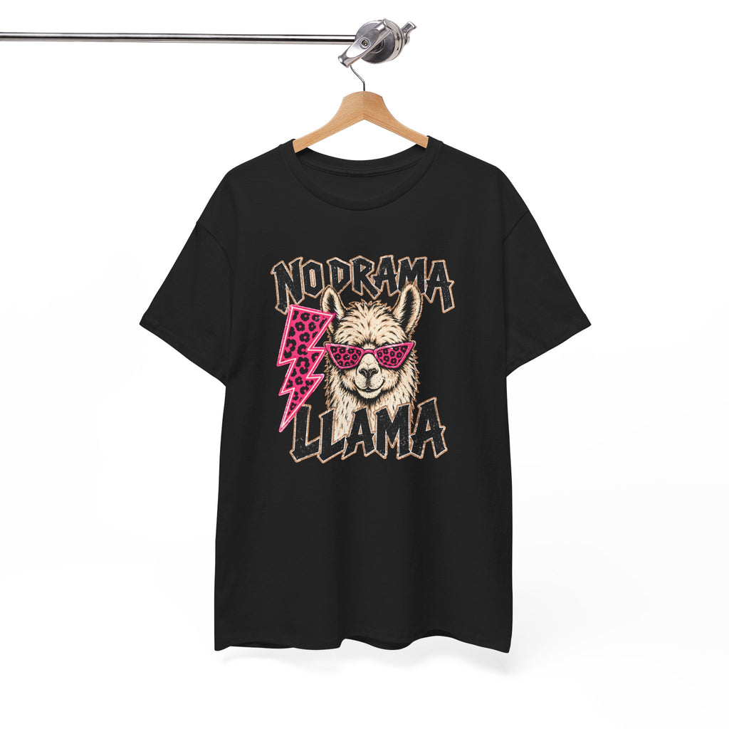No Drama Graphic Tee — "No Drama" Casual Cotton T-Shirt