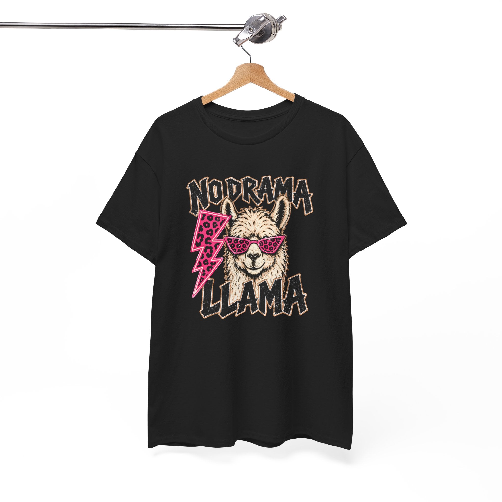 No Drama Graphic Tee — "No Drama" Casual Cotton T-Shirt