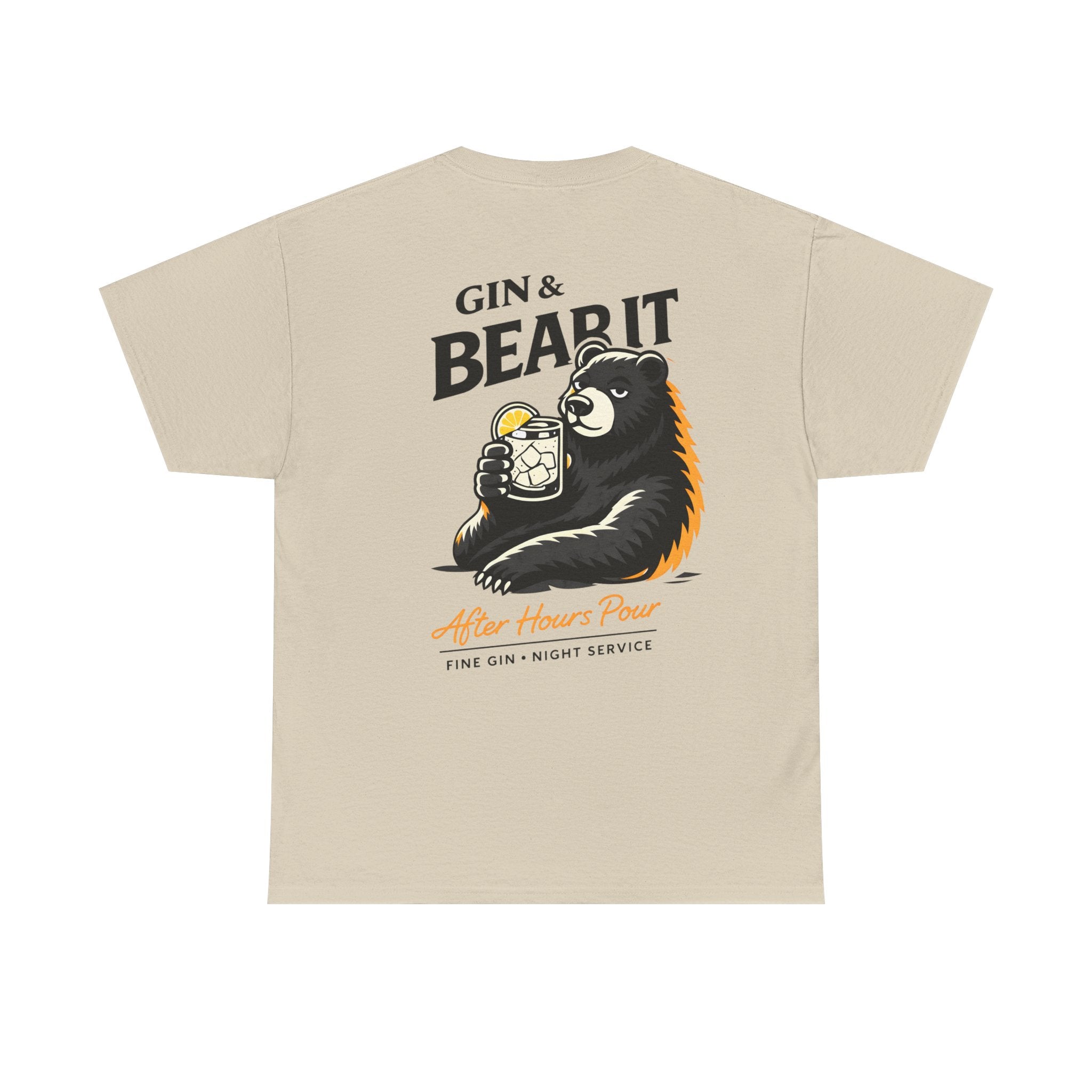 Gin & Bear Graphic T-Shirt, Sand