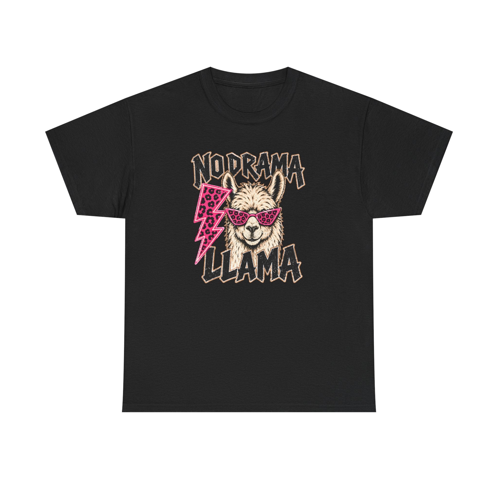 No Drama Graphic Tee — "No Drama" Casual Cotton T-Shirt