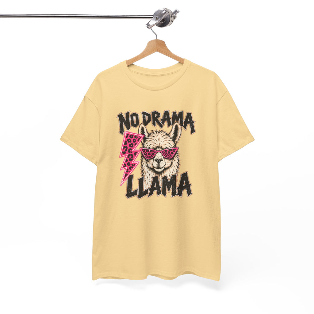 No Drama Graphic Tee — "No Drama" Casual Cotton T-Shirt
