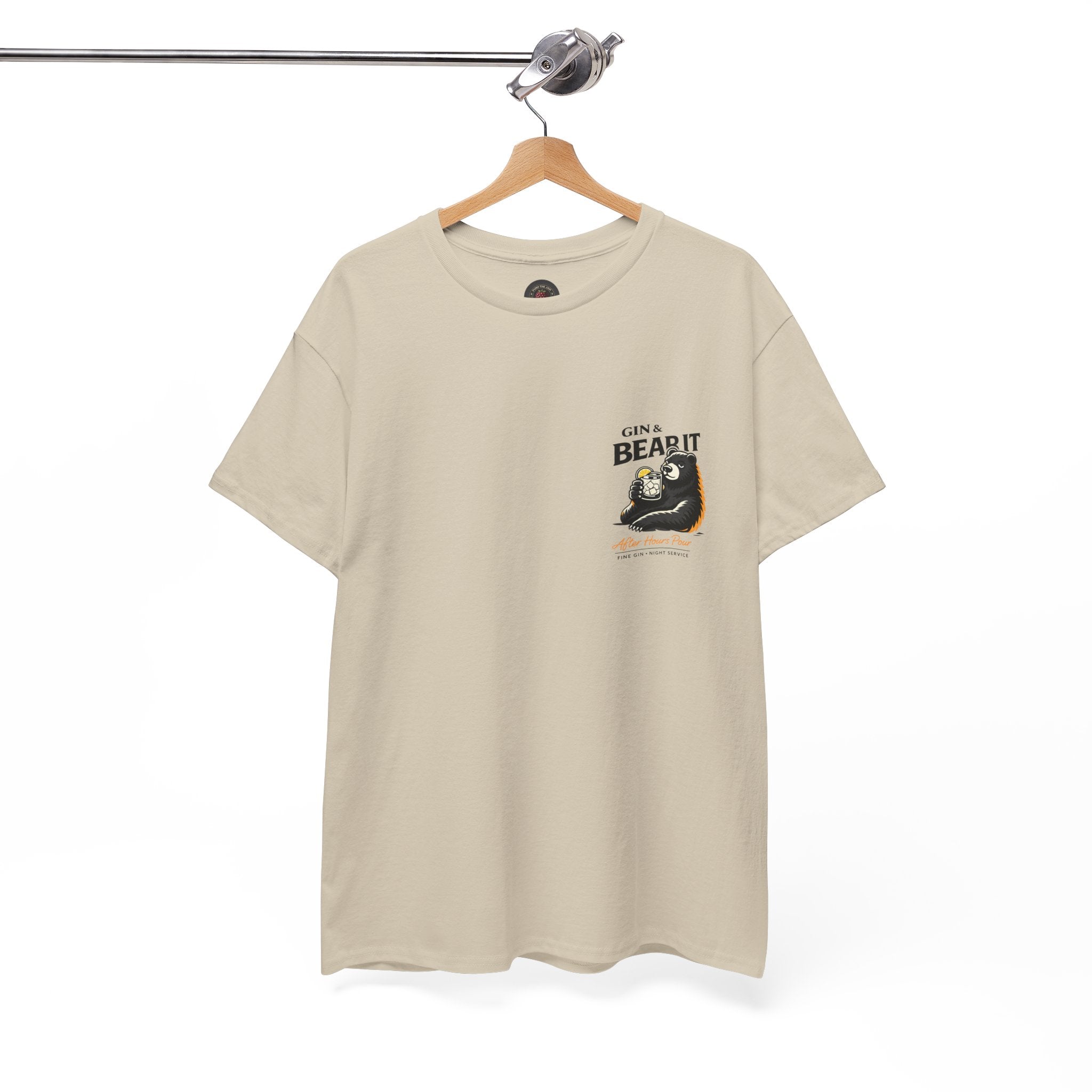 Gin & Bear Graphic T-Shirt, Sand