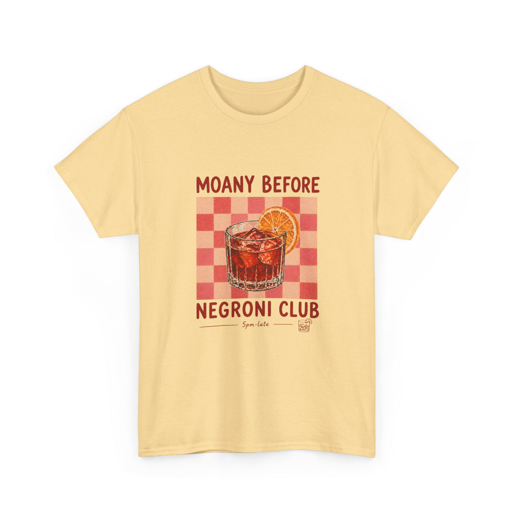 Moany Before Negroni Club T-Shirt