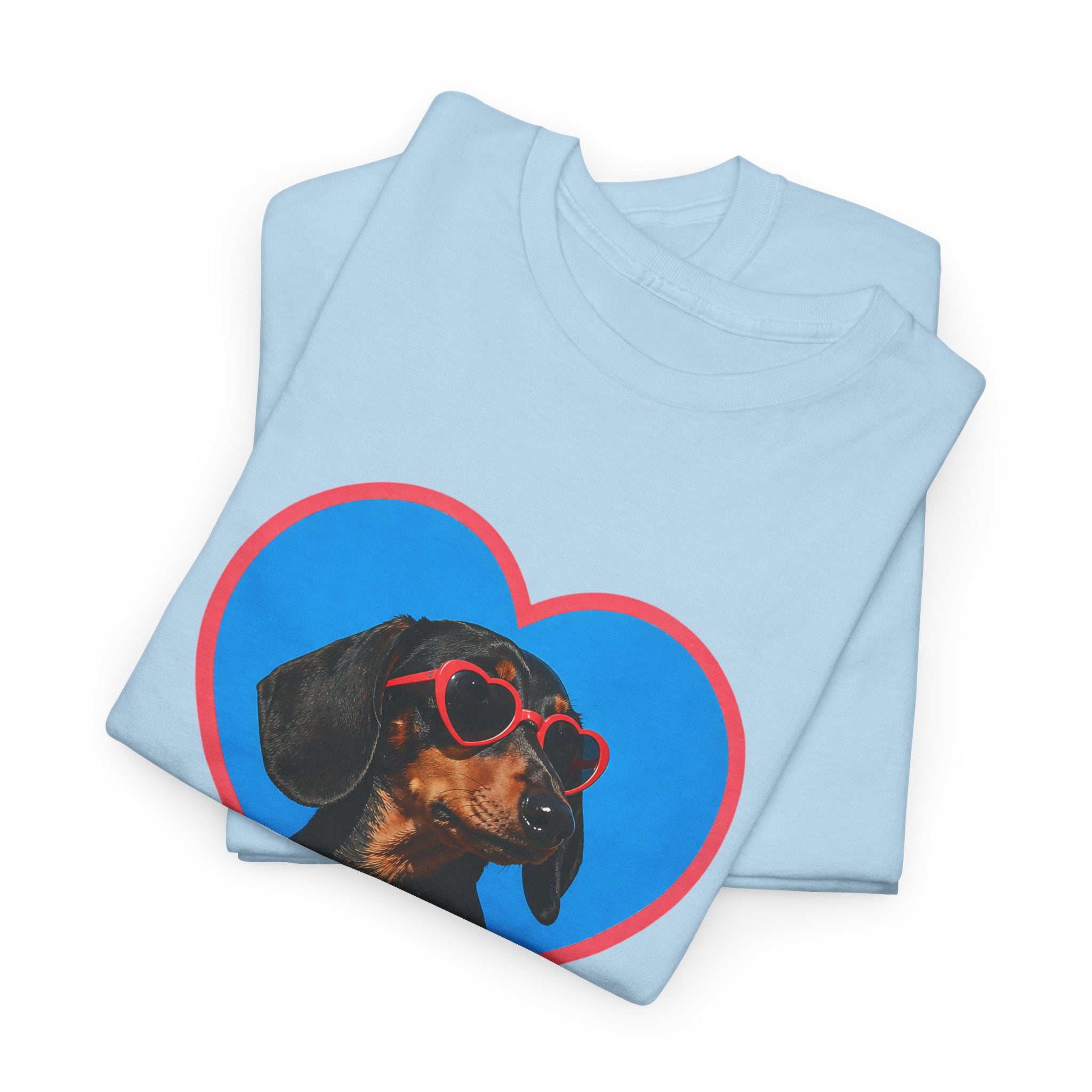 Summer Dog Love Dachshund Cotton T-Shirt