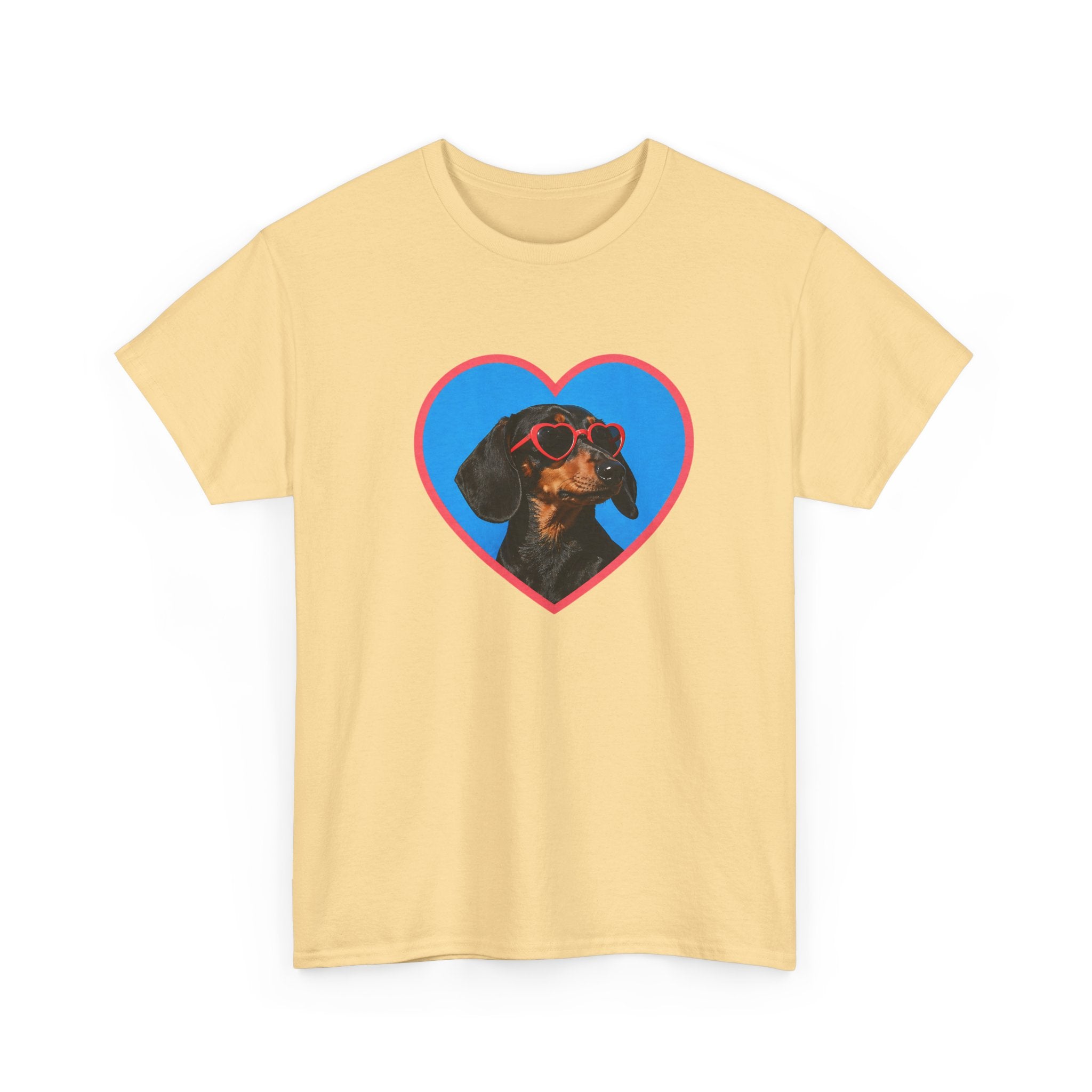 Summer Dog Love Dachshund Cotton T-Shirt