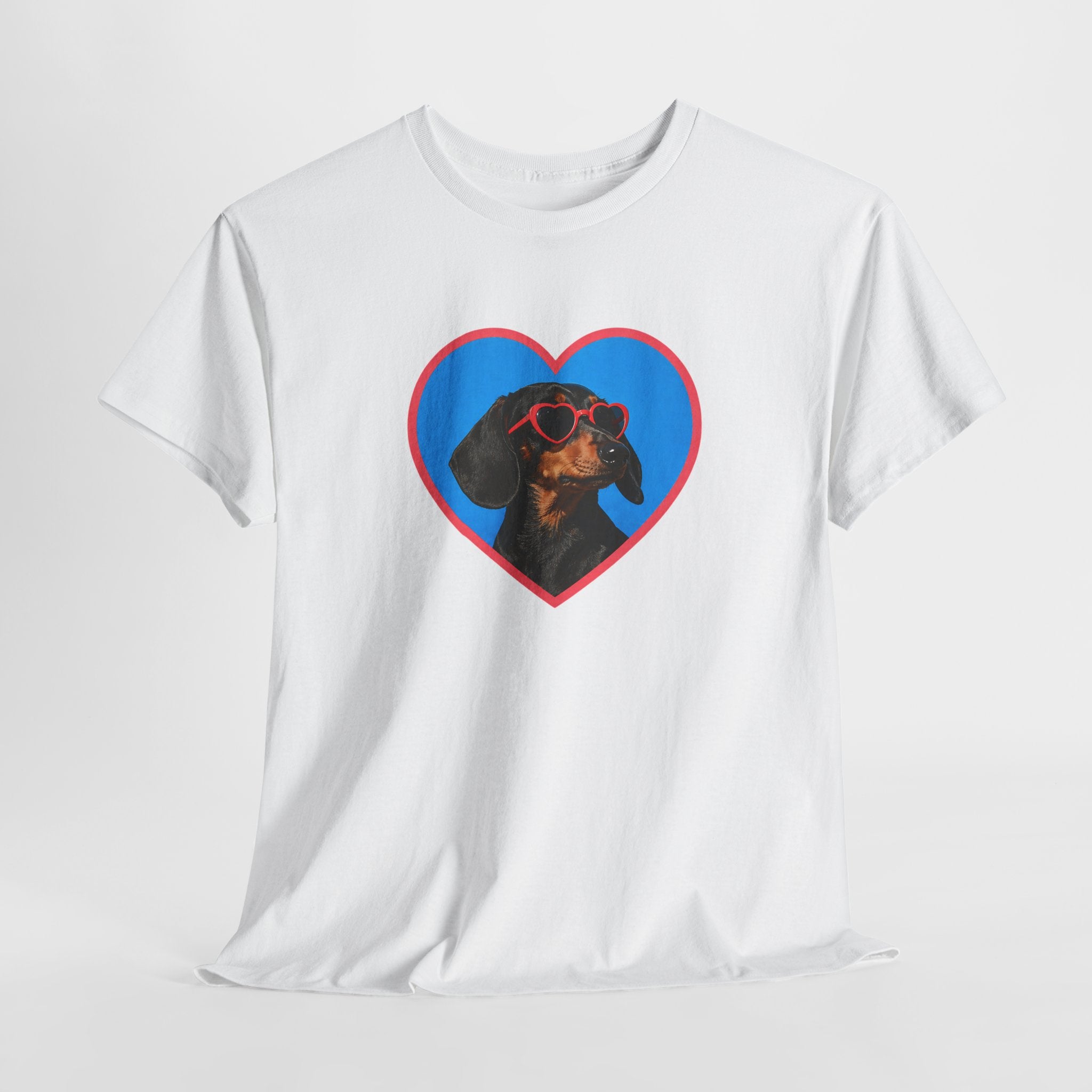 Summer Dog Love Dachshund Cotton T-Shirt