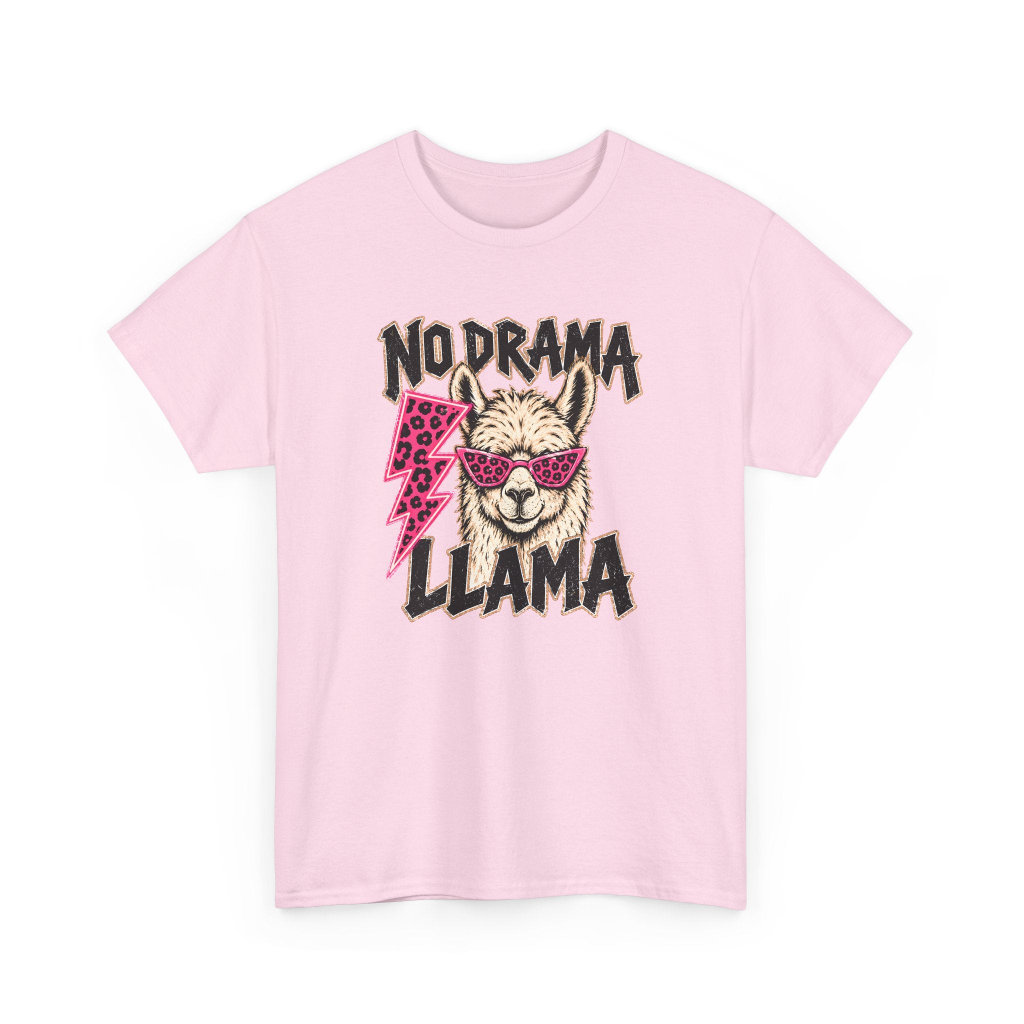 No Drama Graphic Tee — "No Drama" Casual Cotton T-Shirt