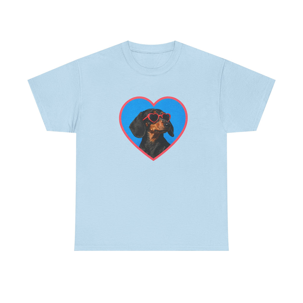 Summer Dog Love Dachshund Cotton T-Shirt