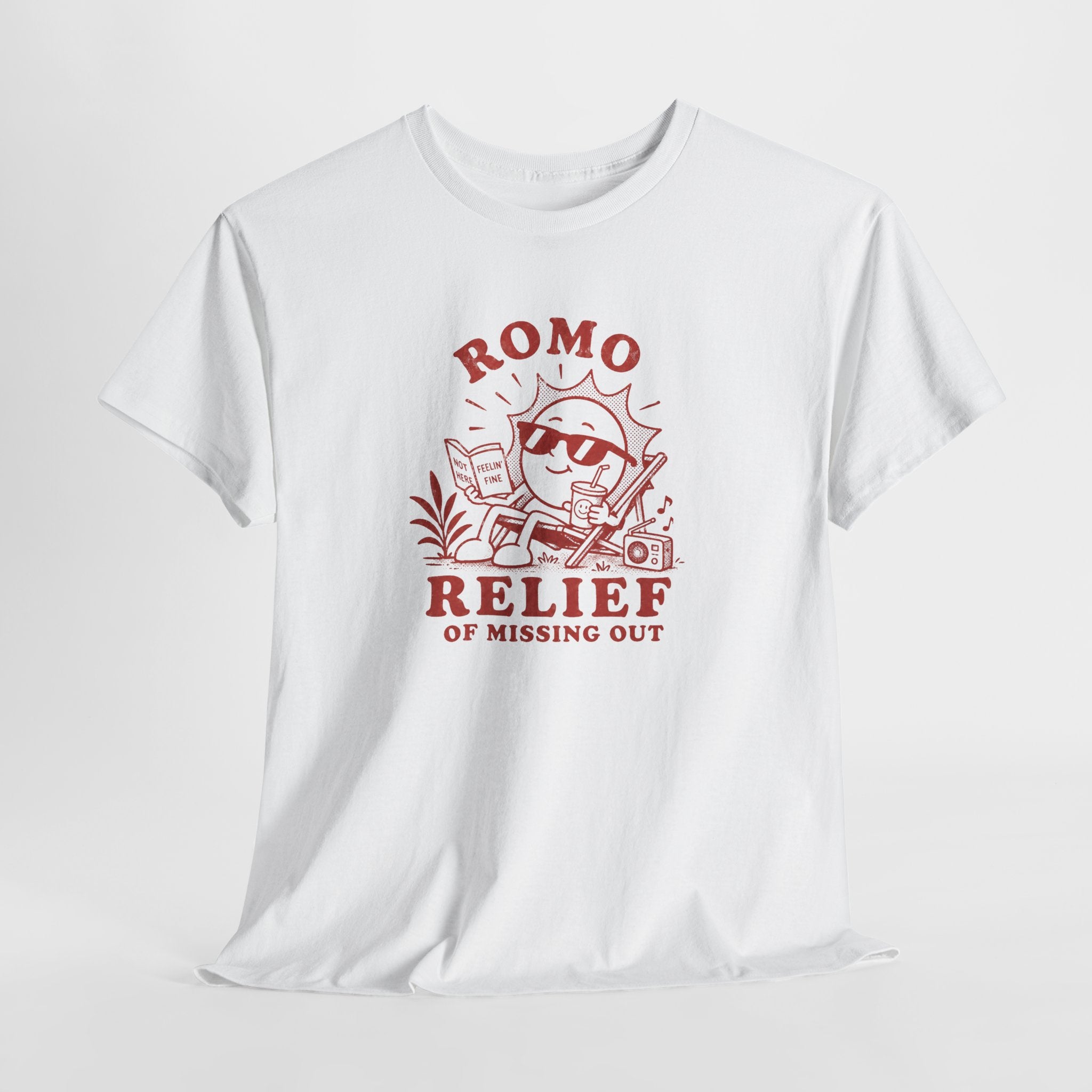 ROMO 'Relief of Missing Out' T-Shirt — Cotton Graphic Tee