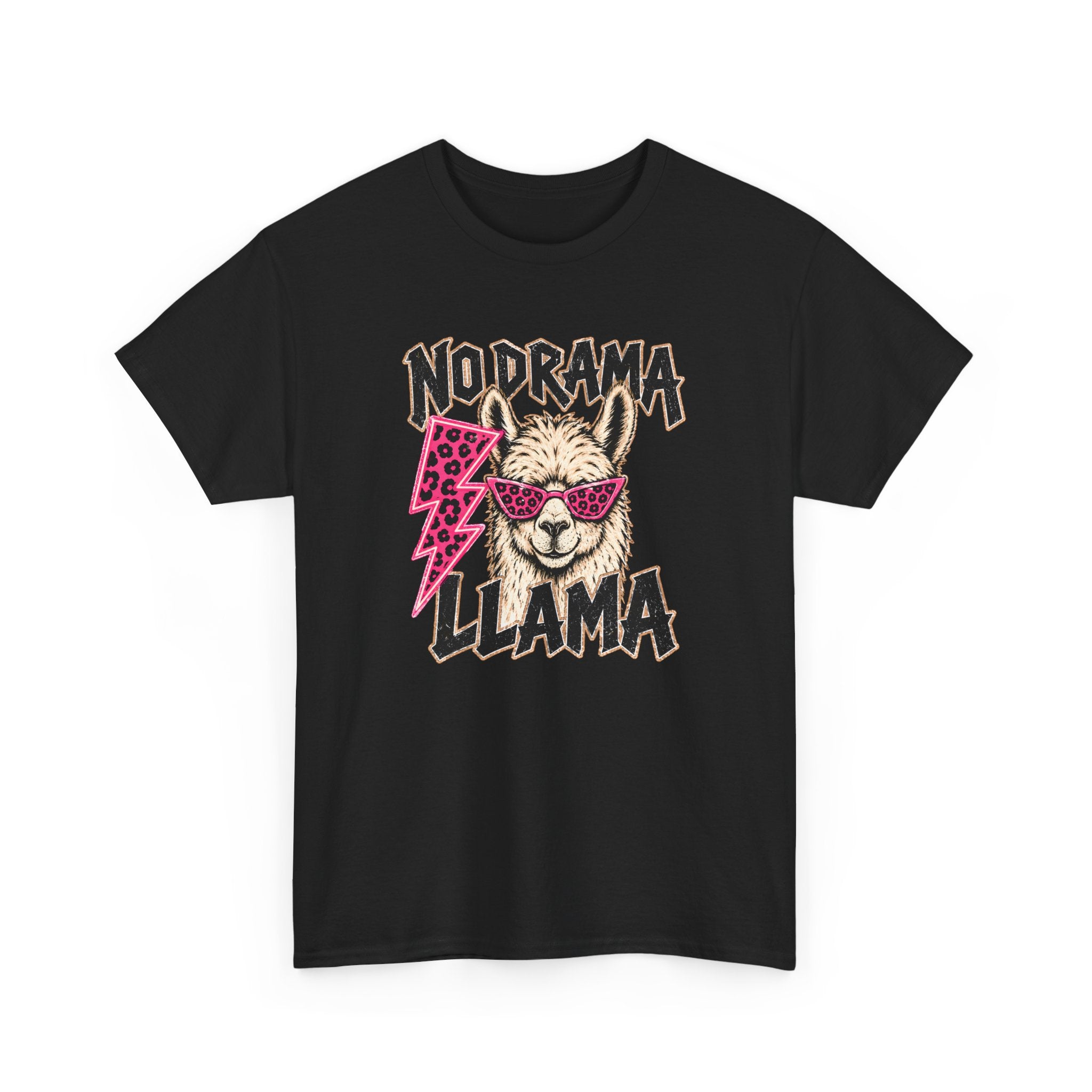 No Drama Graphic Tee — "No Drama" Casual Cotton T-Shirt