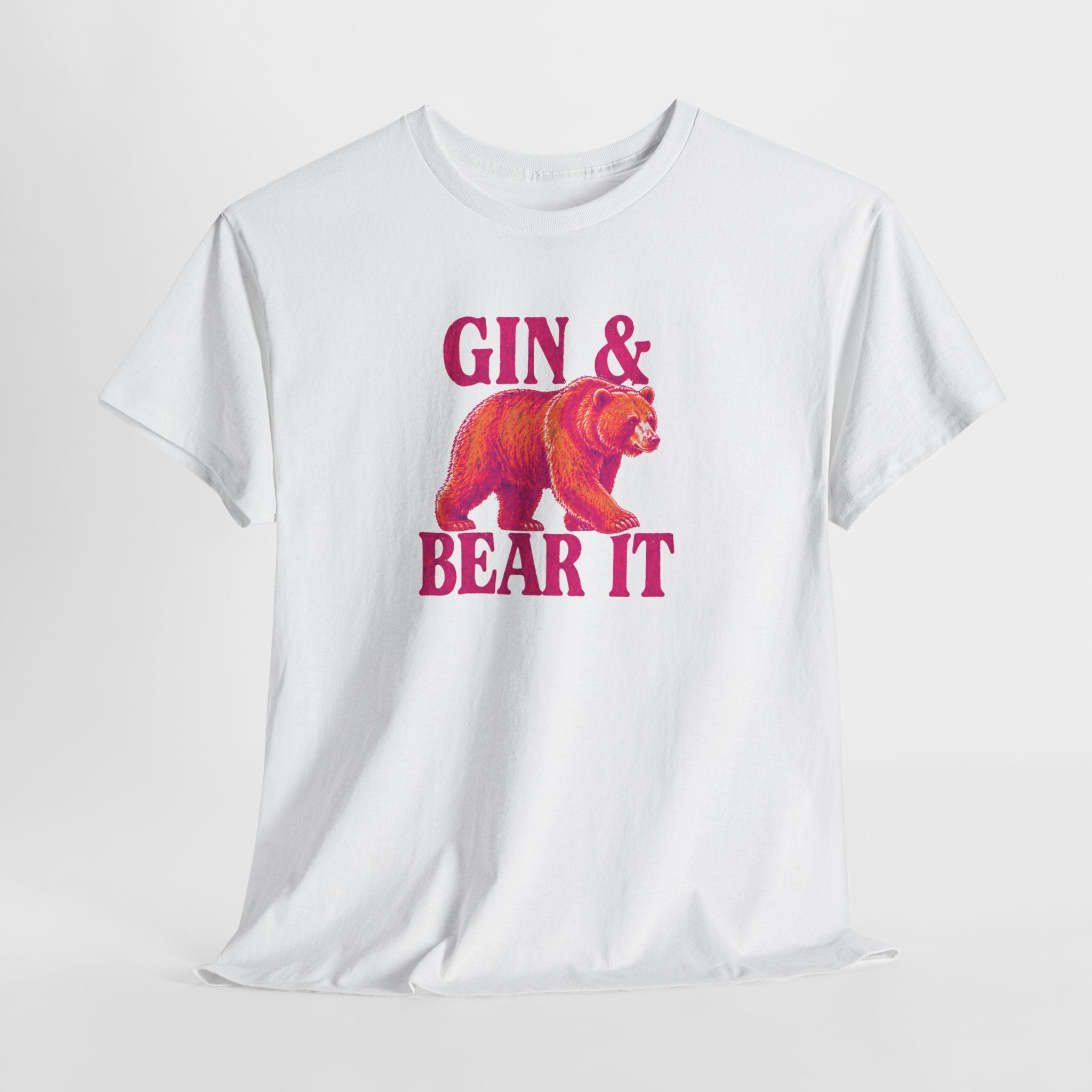 Gin & Bear It T-Shirt, Cotton