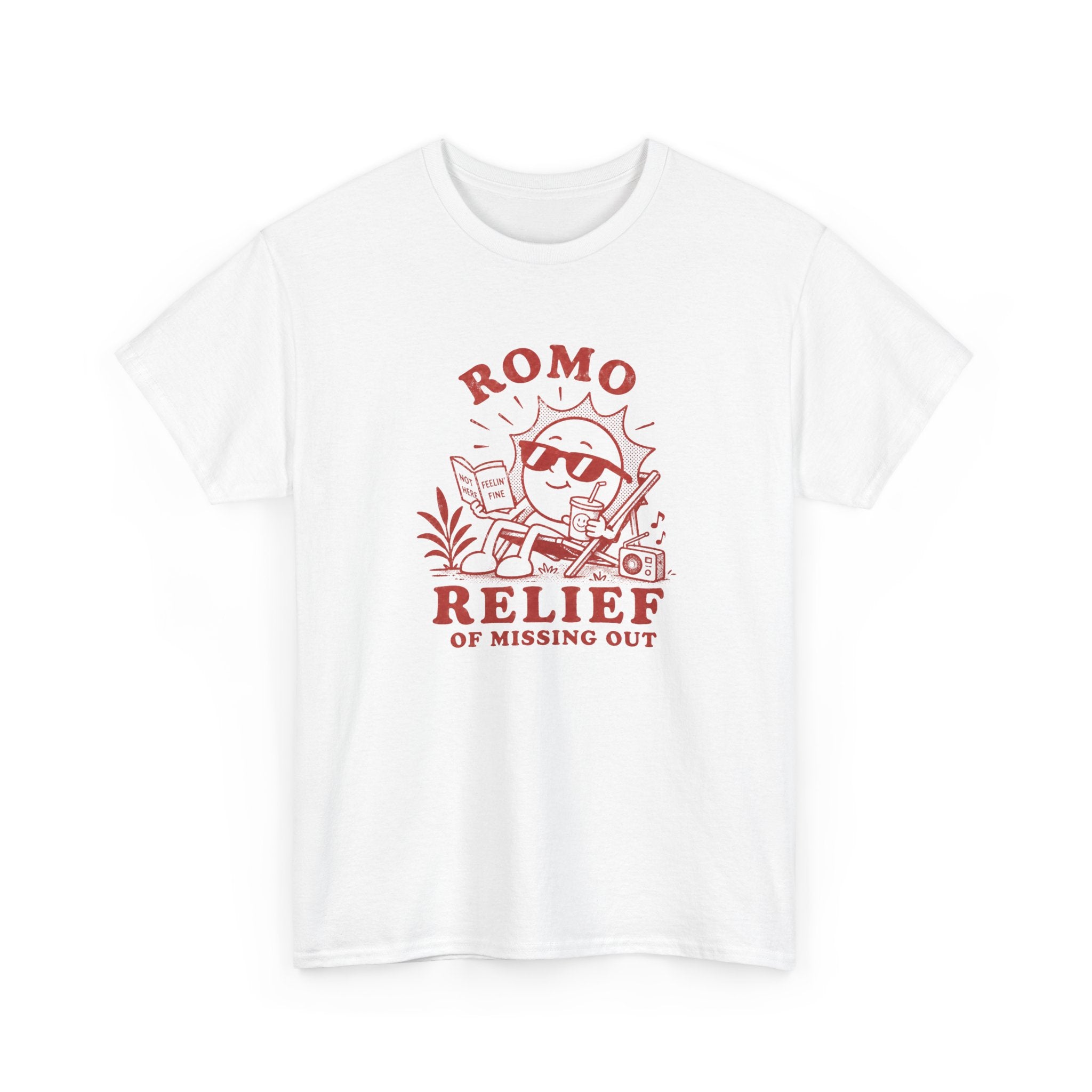 ROMO 'Relief of Missing Out' T-Shirt — Cotton Graphic Tee