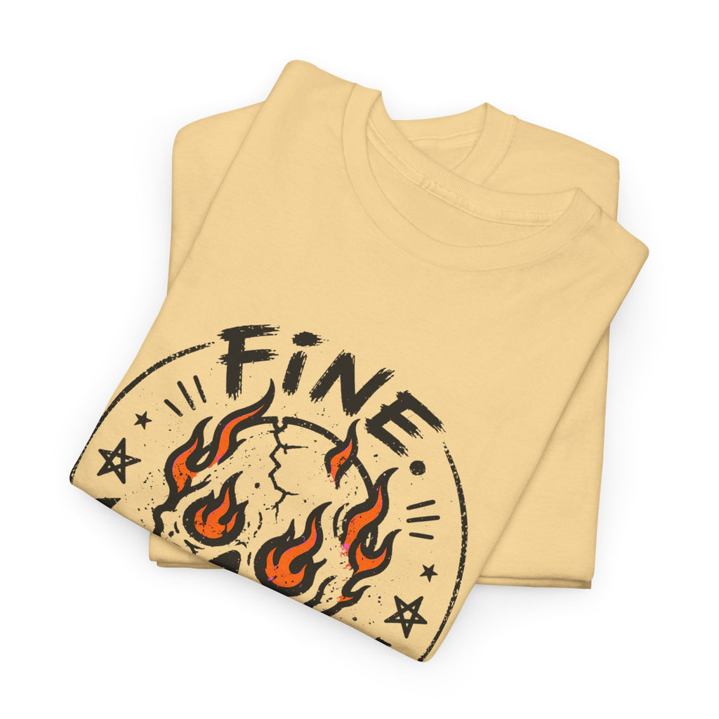 Fine. Really. Skull T-Shirt — Summer Skull Graphic Tee