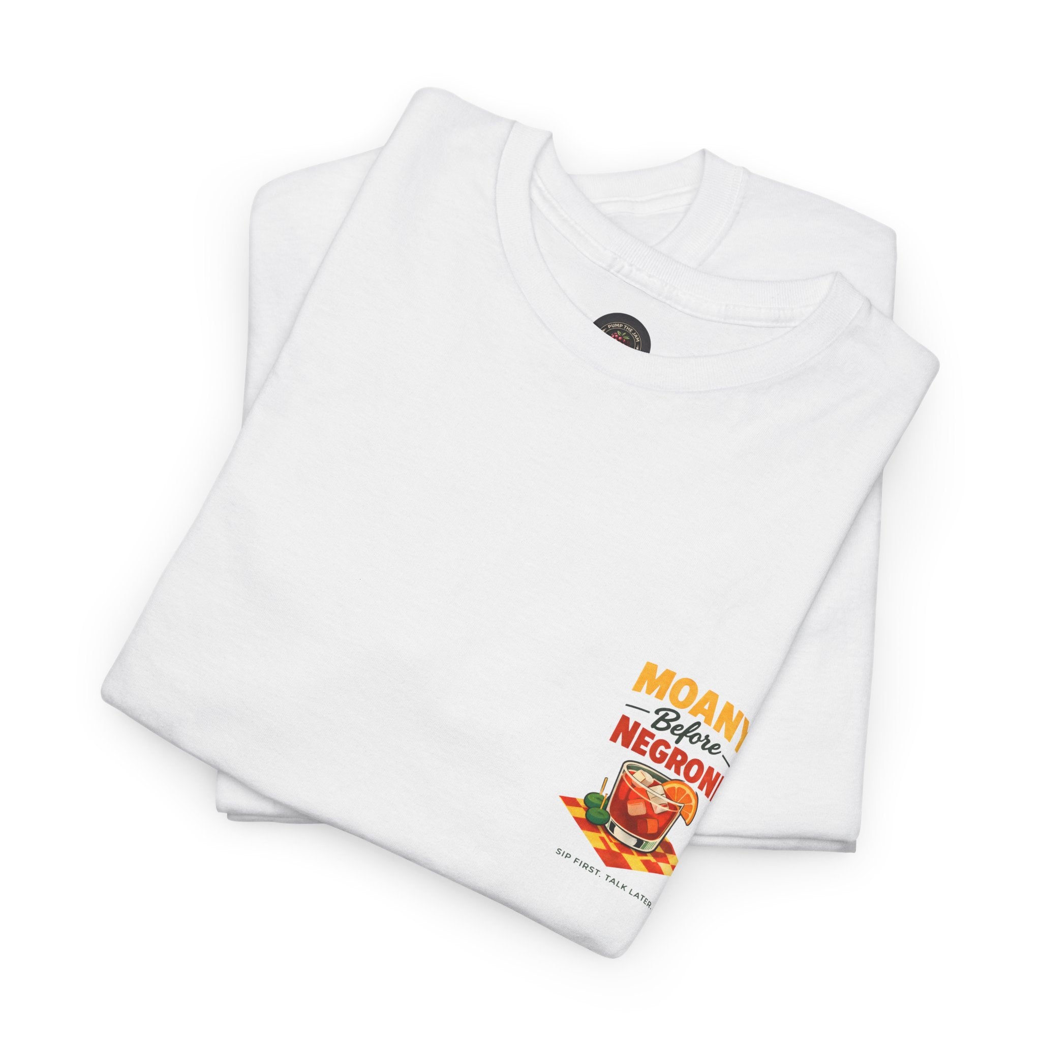 Moany Before Negroni Tee,White