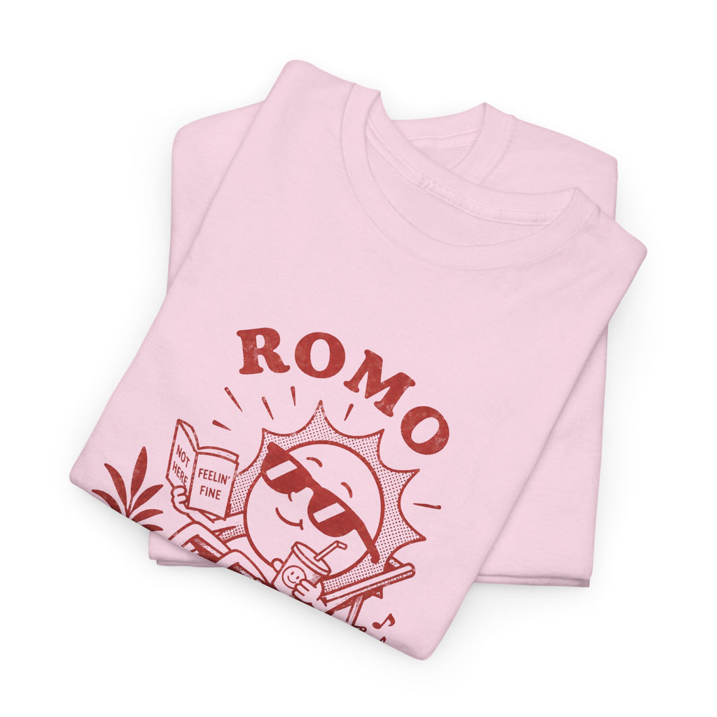 ROMO 'Relief of Missing Out' T-Shirt — Cotton Graphic Tee