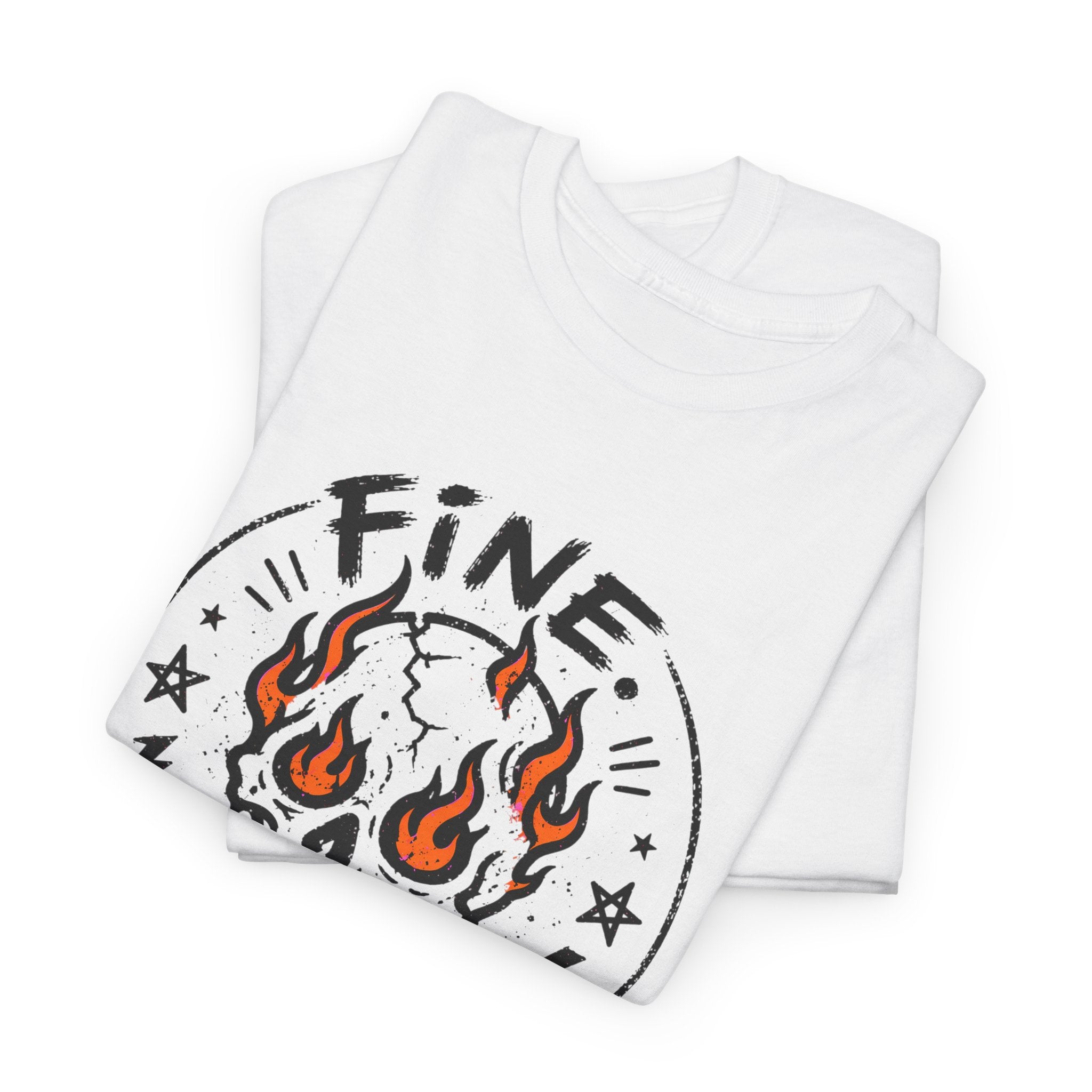 Fine. Really. Skull T-Shirt — Summer Skull Graphic Tee