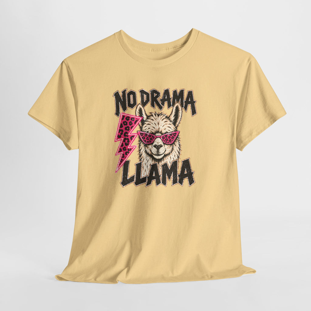 No Drama Graphic Tee — "No Drama" Casual Cotton T-Shirt