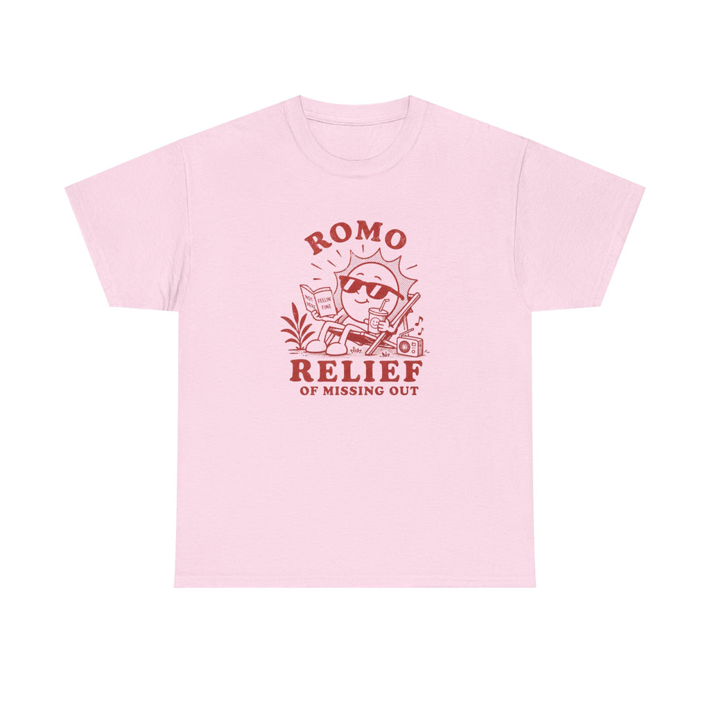 ROMO 'Relief of Missing Out' T-Shirt — Cotton Graphic Tee