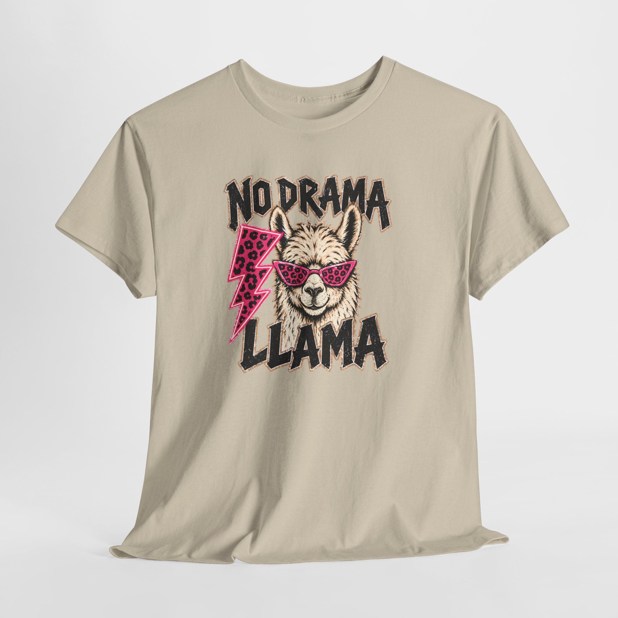 No Drama Graphic Tee — "No Drama" Casual Cotton T-Shirt