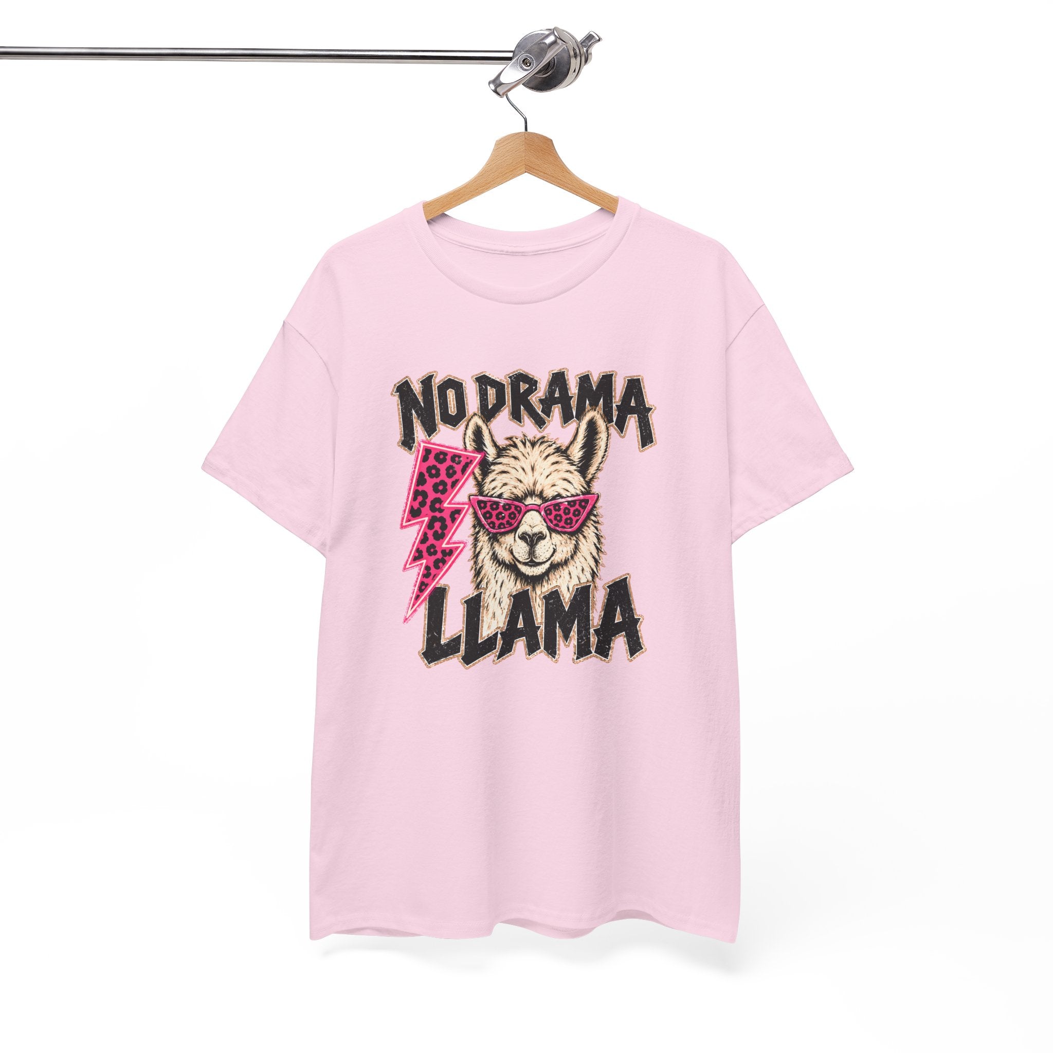 No Drama Graphic Tee — "No Drama" Casual Cotton T-Shirt