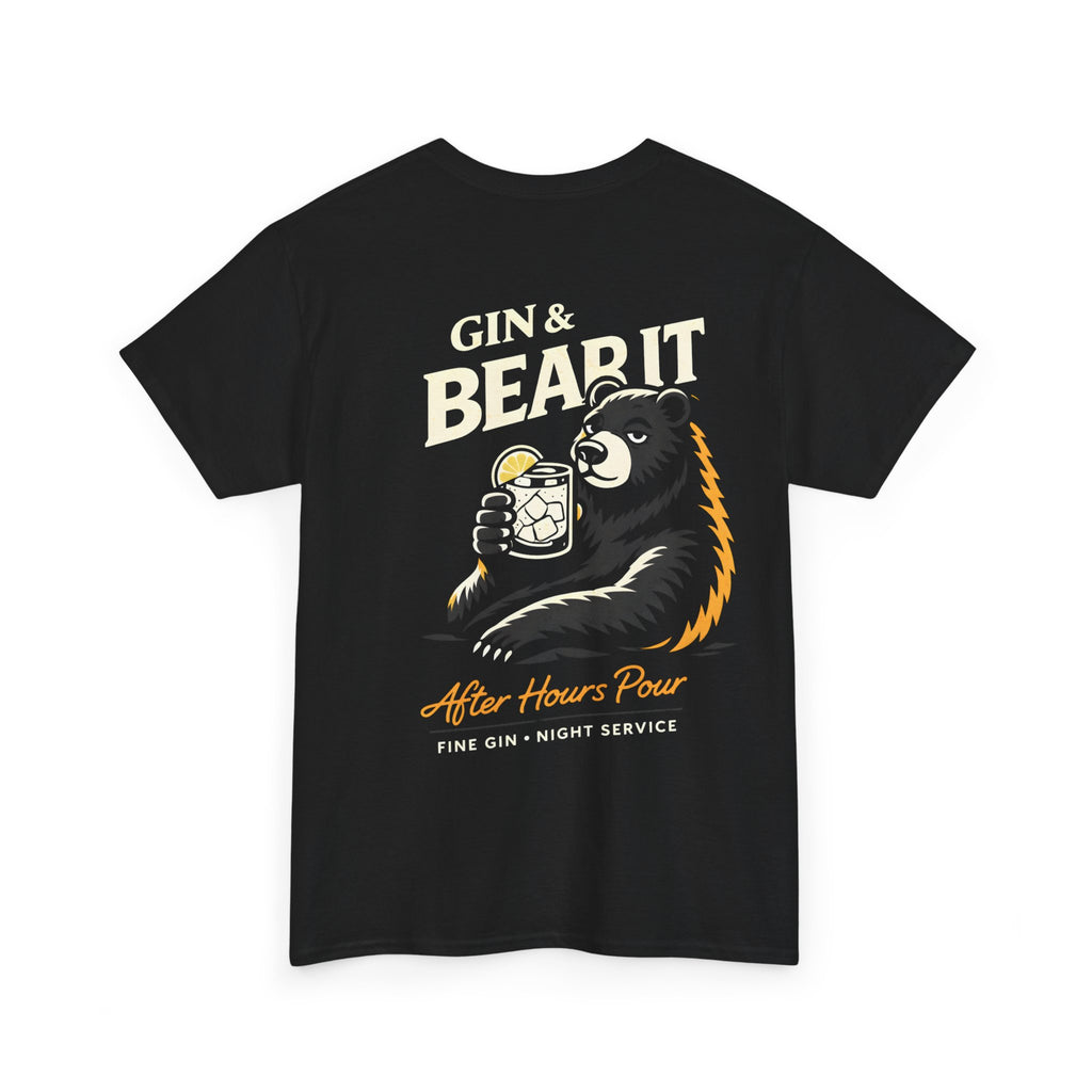 Gin & Bear Graphic T-Shirt, Black