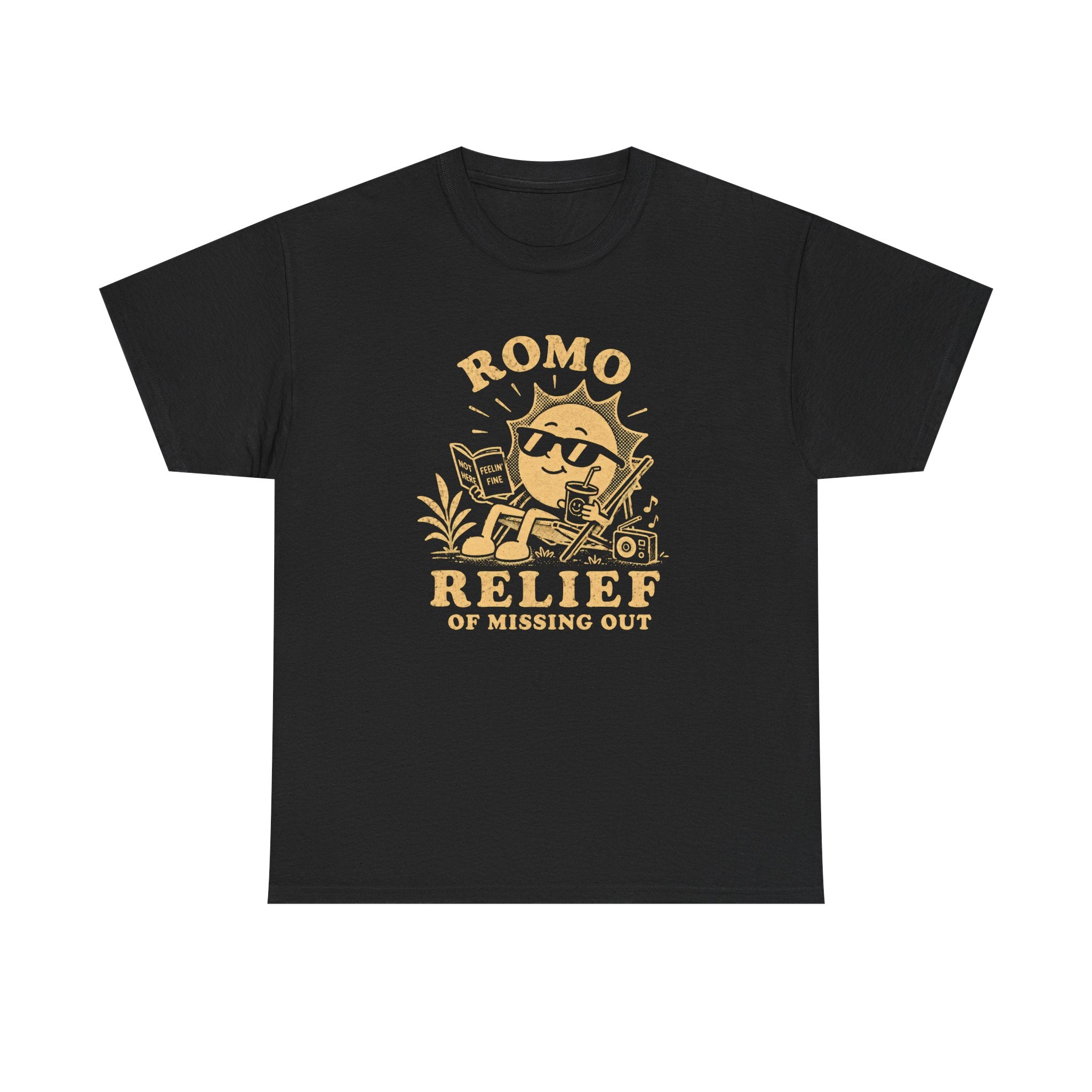 ROMO 'Relief of Missing Out' T-Shirt — Cotton Graphic Tee