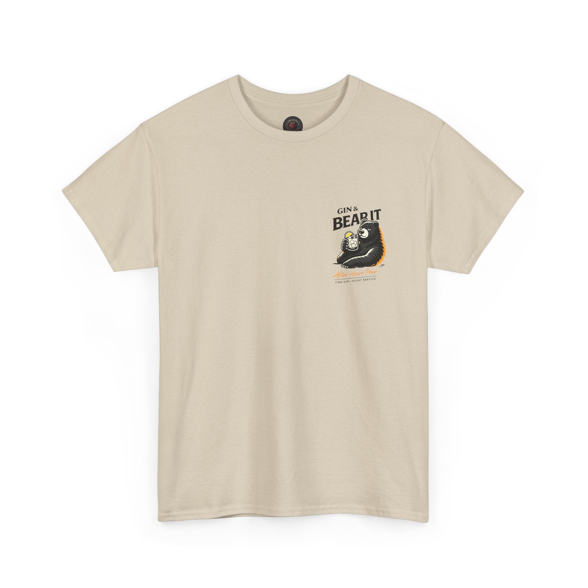 Gin & Bear Graphic T-Shirt, Sand
