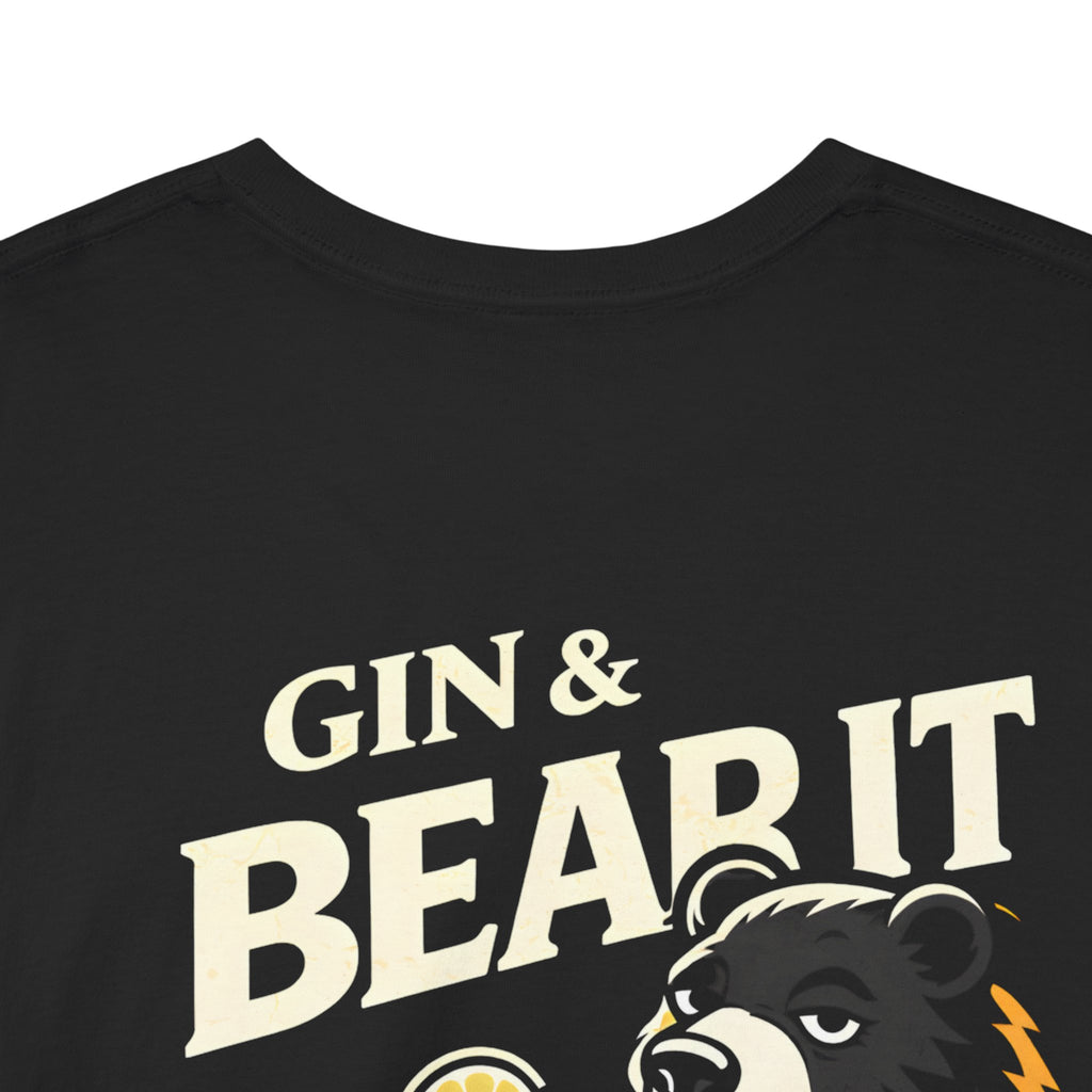 Gin & Bear Graphic T-Shirt, Black