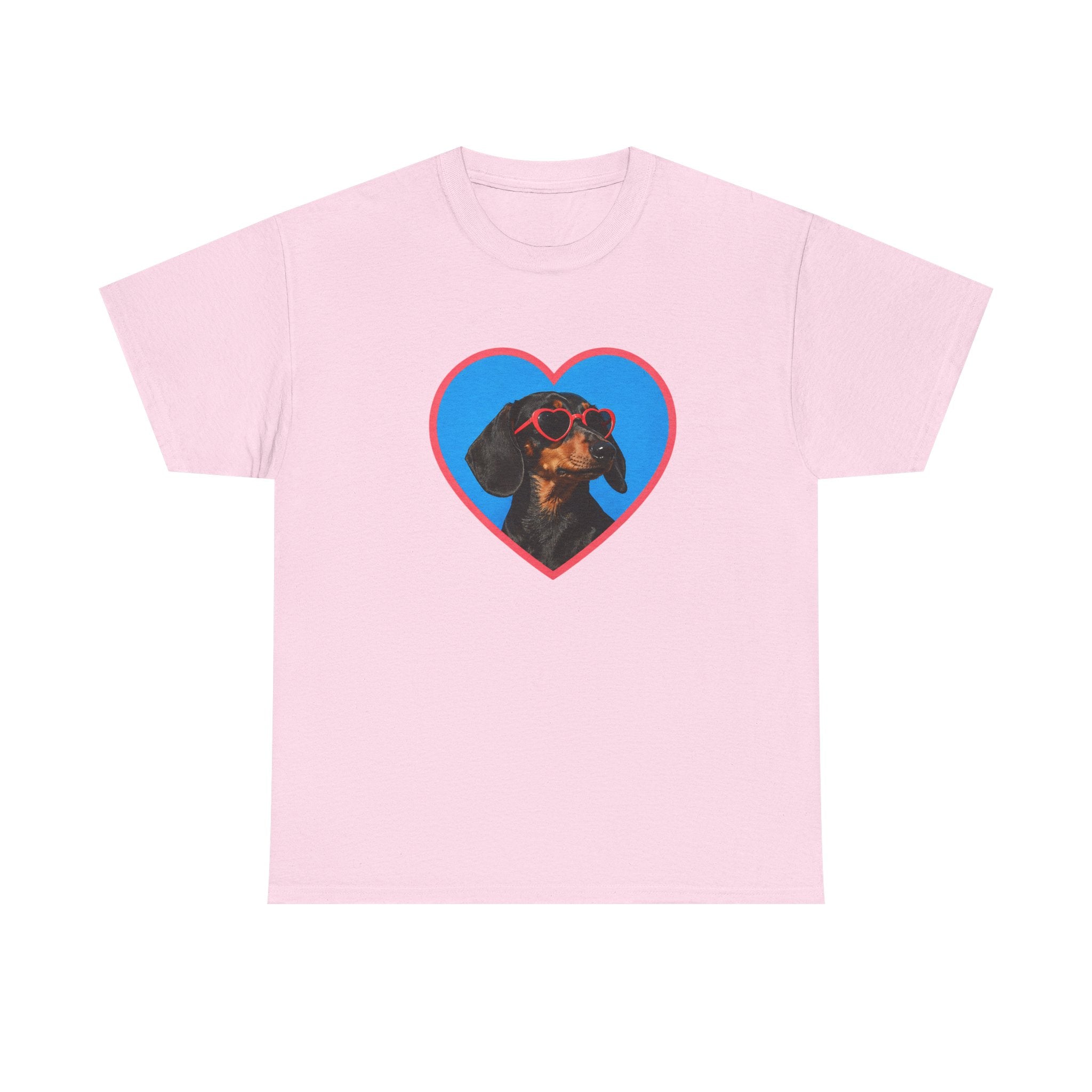 Summer Dog Love Dachshund Cotton T-Shirt