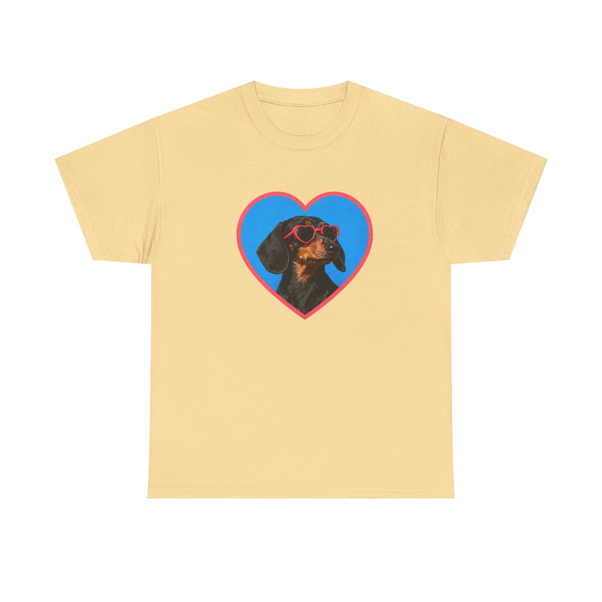 Summer Dog Love Dachshund Cotton T-Shirt