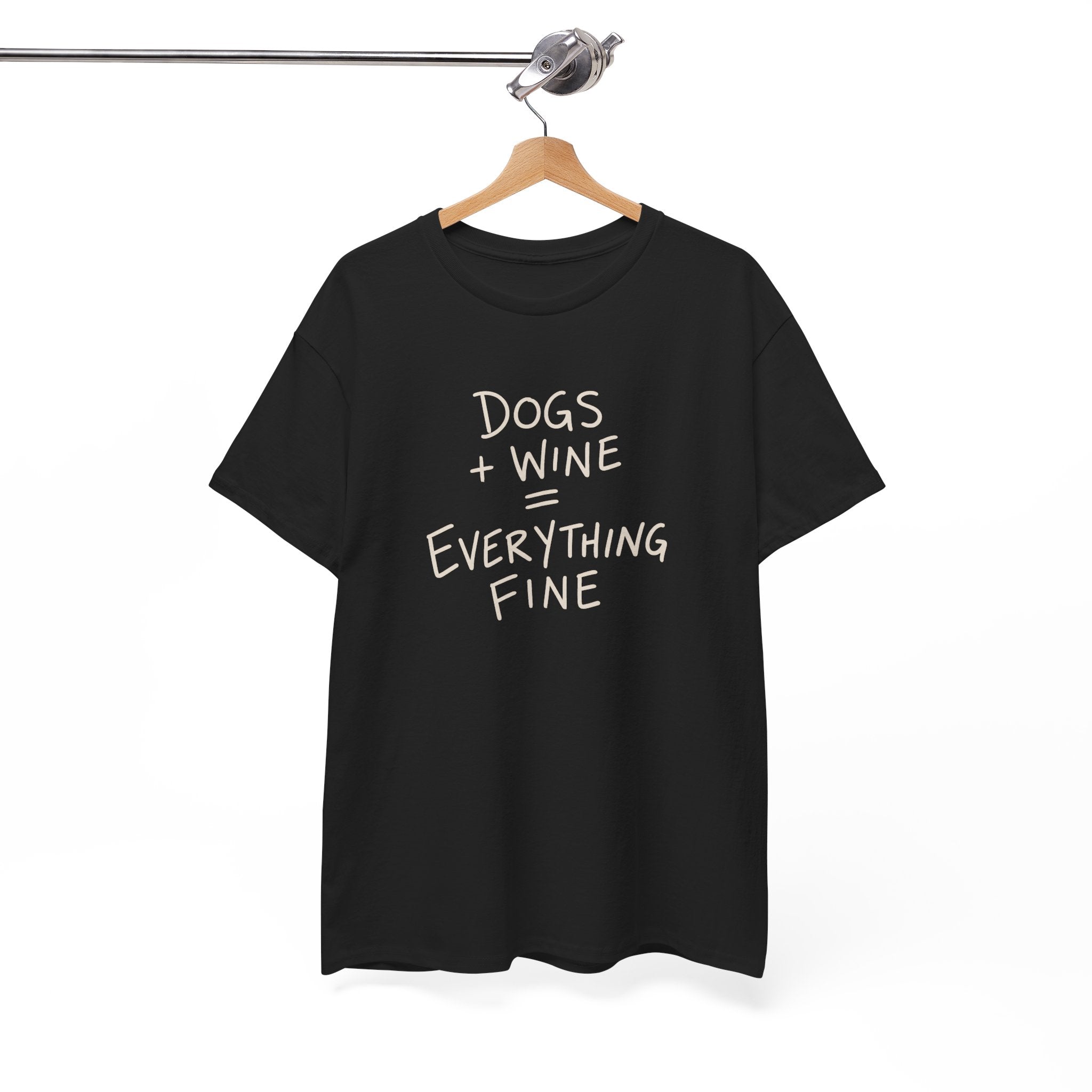 Dogs and Wine T-Shirt — Funny Pet Lover Tee