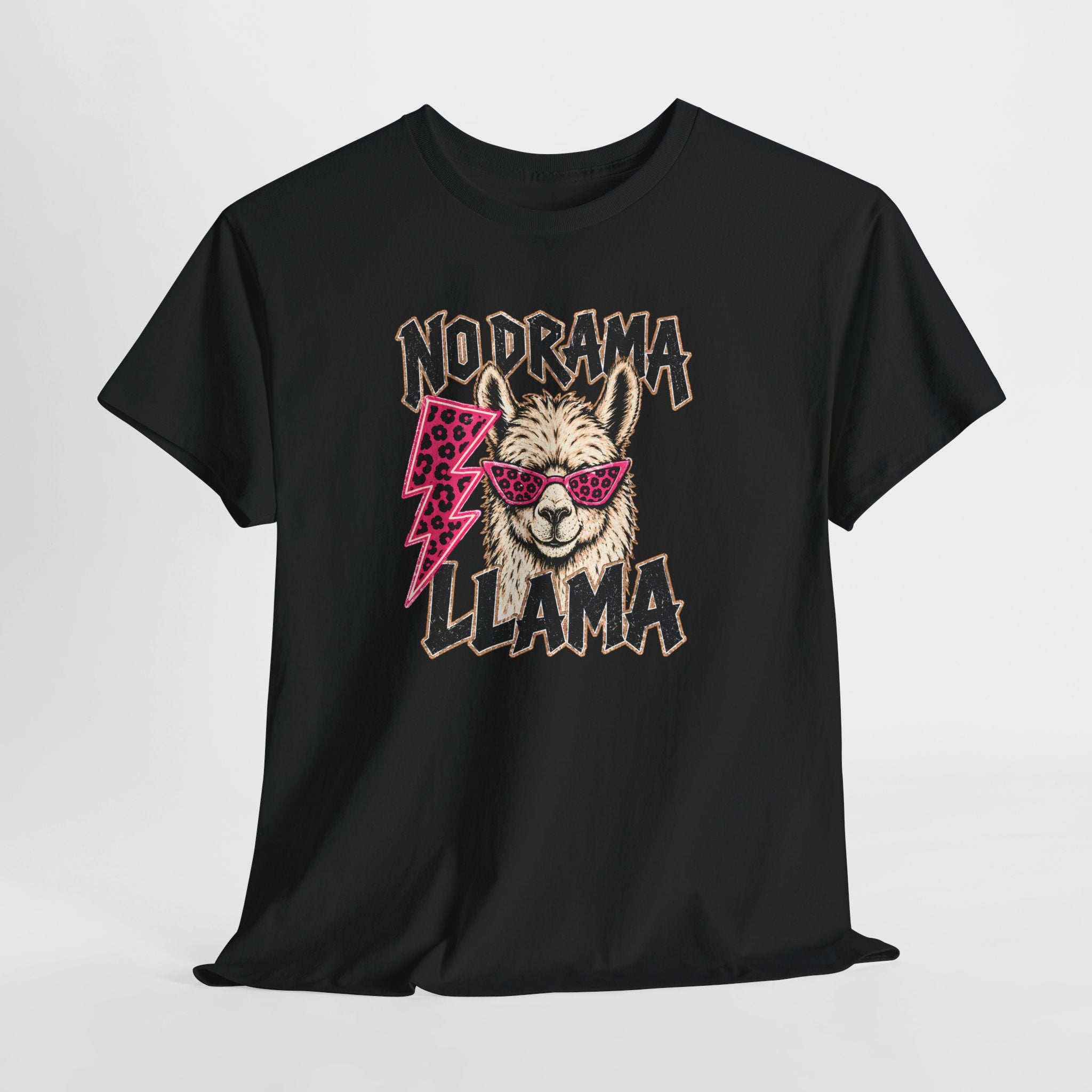 No Drama Graphic Tee — "No Drama" Casual Cotton T-Shirt